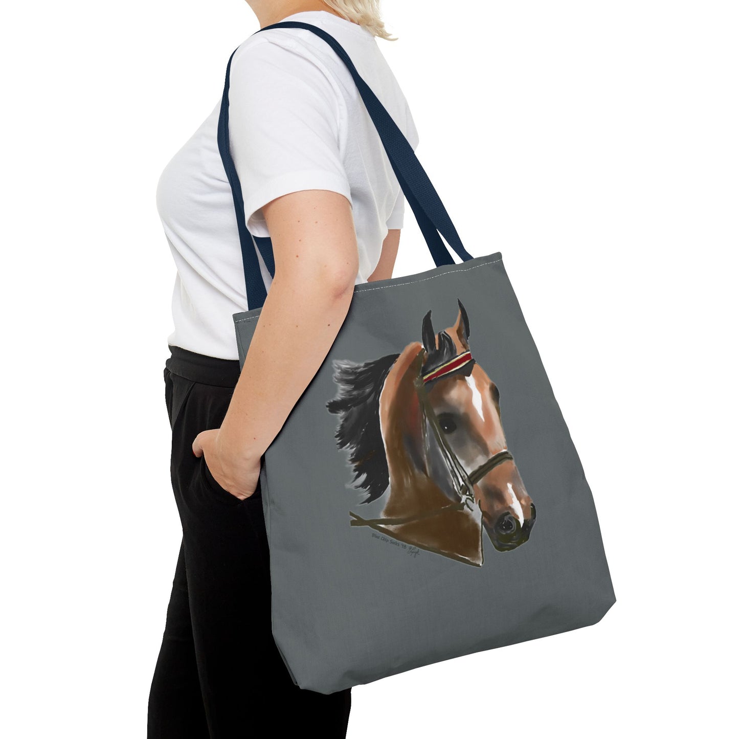 Blue Chip Socks Tote Bag (AOP)