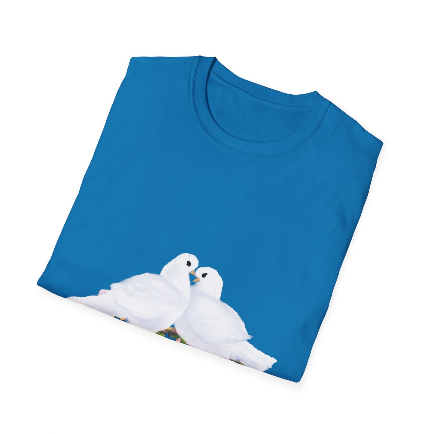 Pure Peace - Softstyle Tee, Bird Lover Gift, Couples Matching Shirt, Spring Fashion Top, Casual Wear