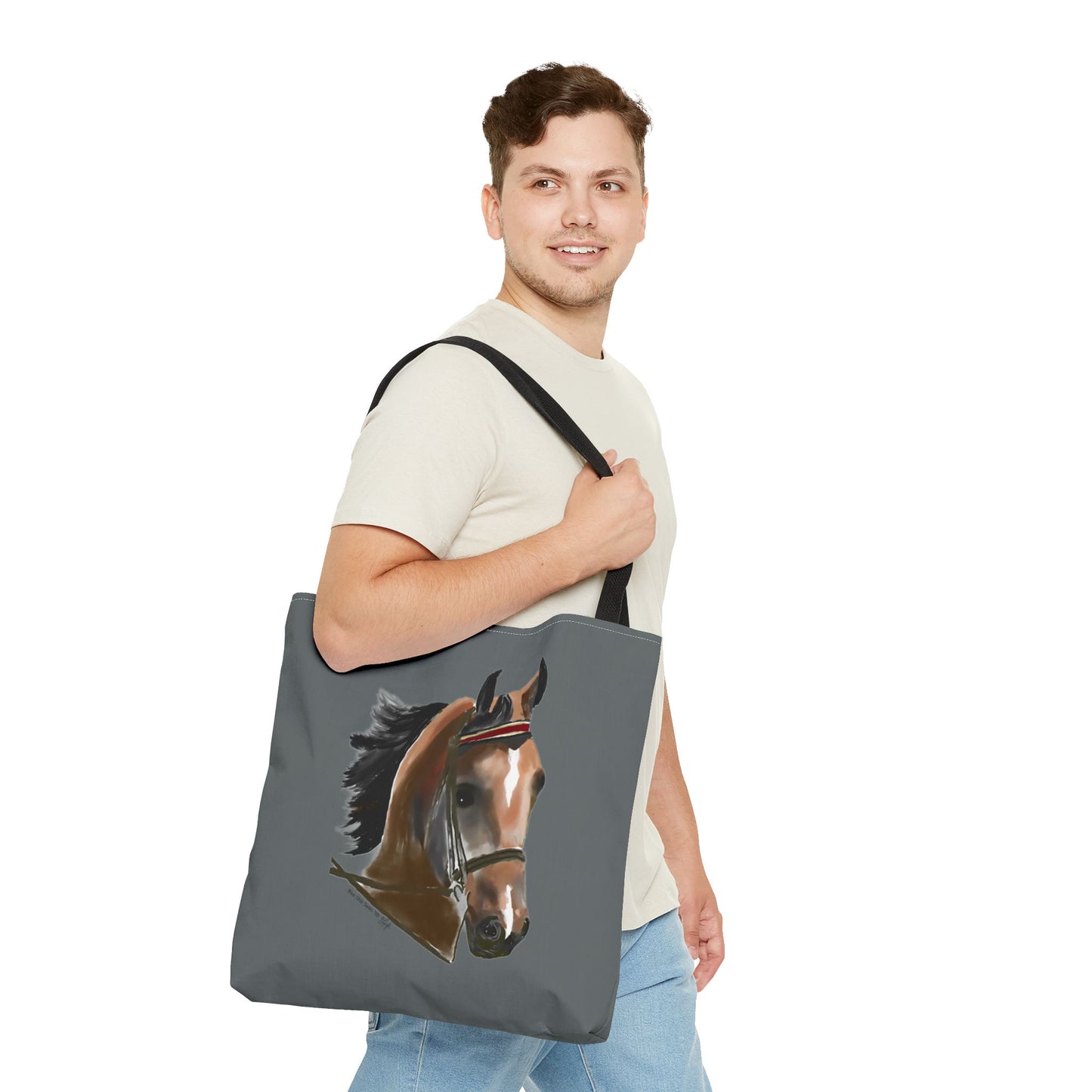 Blue Chip Socks Tote Bag (AOP)