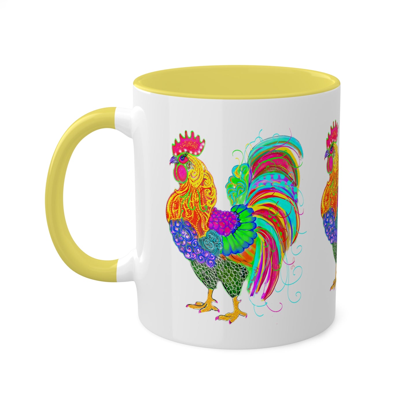 Rooster's Ruse - Colorful Mugs, 11oz