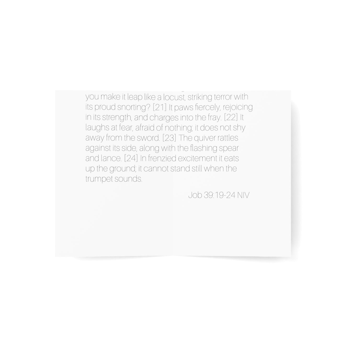 Greeting Cards (1, 10, 30, and 50pcs)