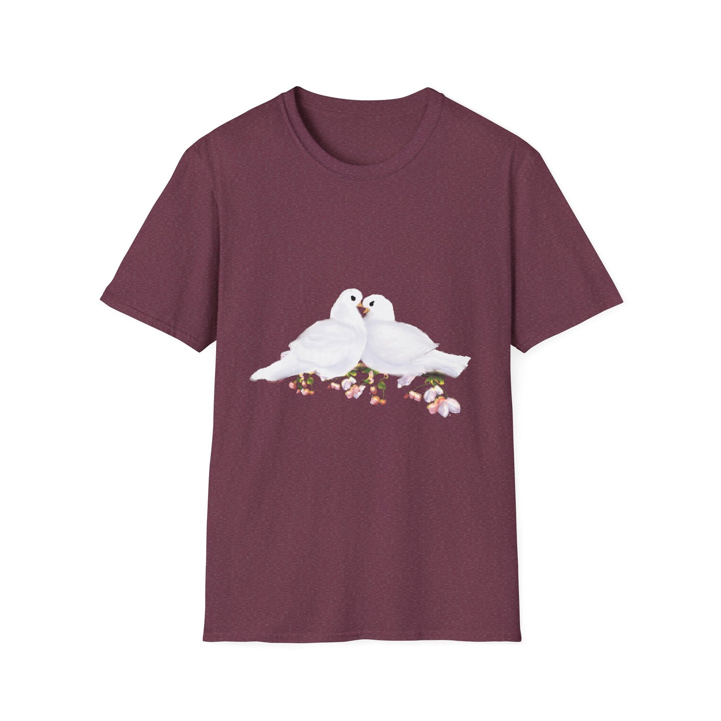 Pure Peace - Softstyle Tee, Bird Lover Gift, Couples Matching Shirt, Spring Fashion Top, Casual Wear