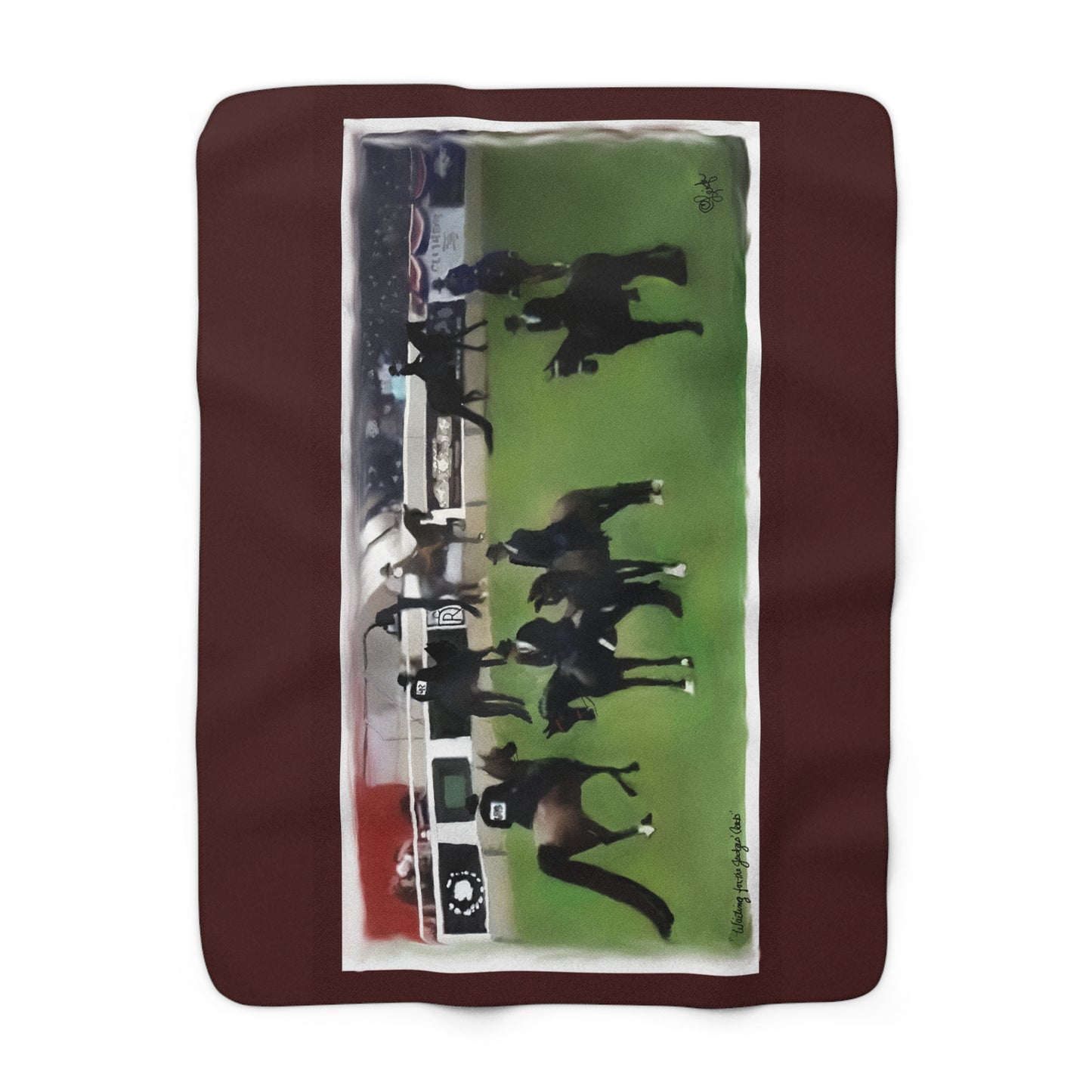 Waiting for the Judges - Sherpa Fleece Blanket