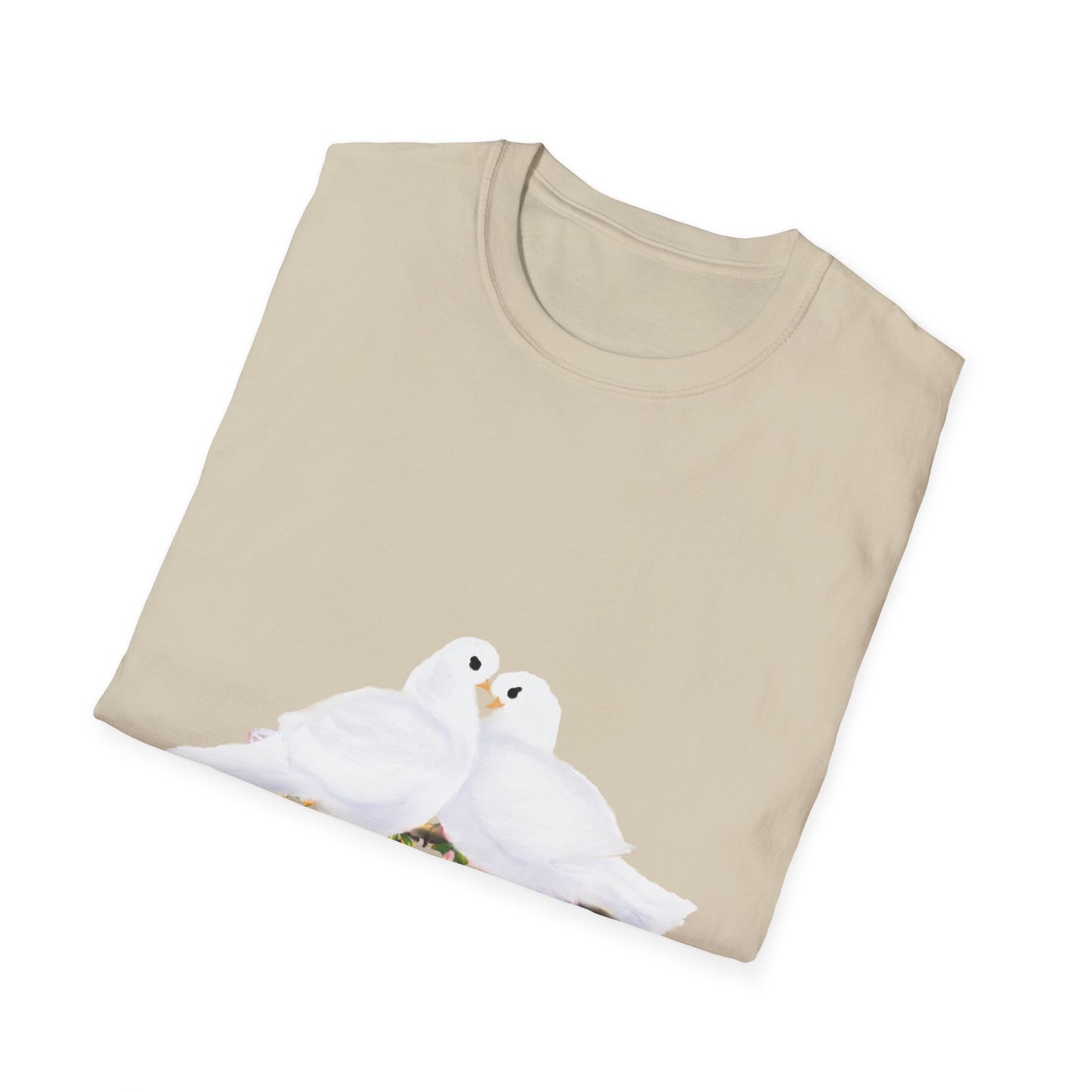 Pure Peace - Softstyle Tee, Bird Lover Gift, Couples Matching Shirt, Spring Fashion Top, Casual Wear