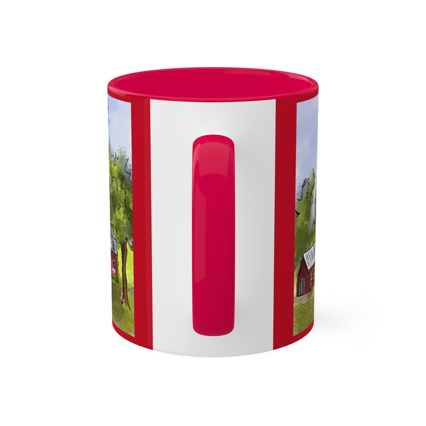 Hanson House Colorful Mugs, 11oz