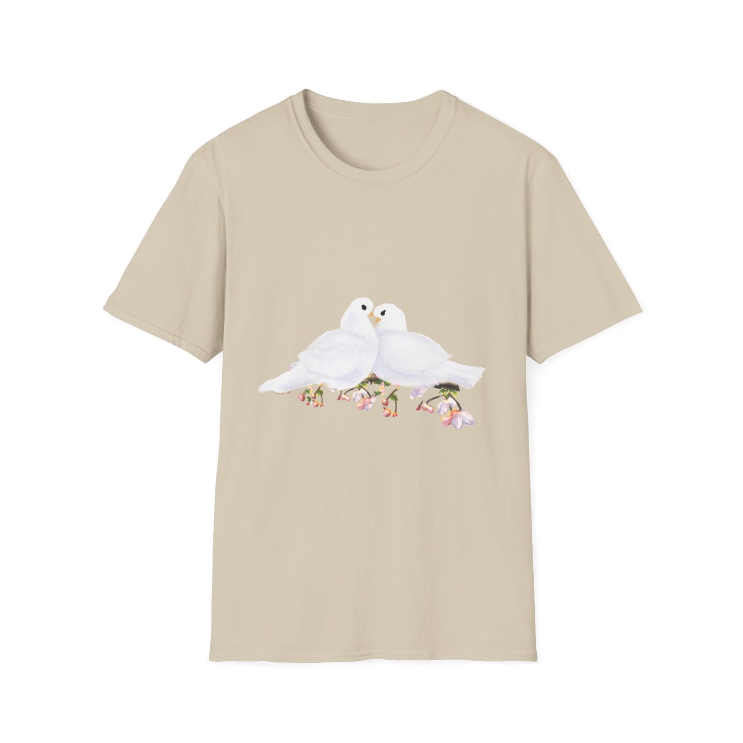 Pure Peace - Softstyle Tee, Bird Lover Gift, Couples Matching Shirt, Spring Fashion Top, Casual Wear