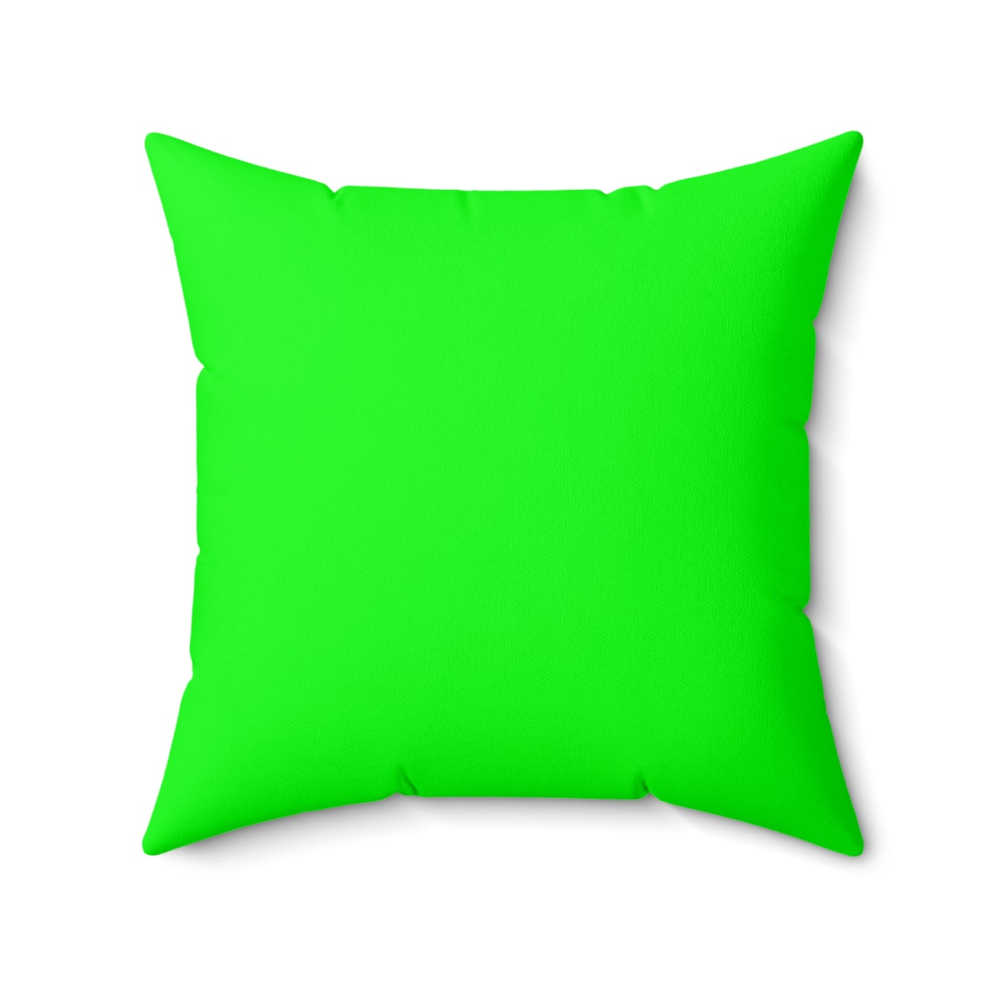 PILLOW - Rooster Ruse-Lime Green Square Pillow