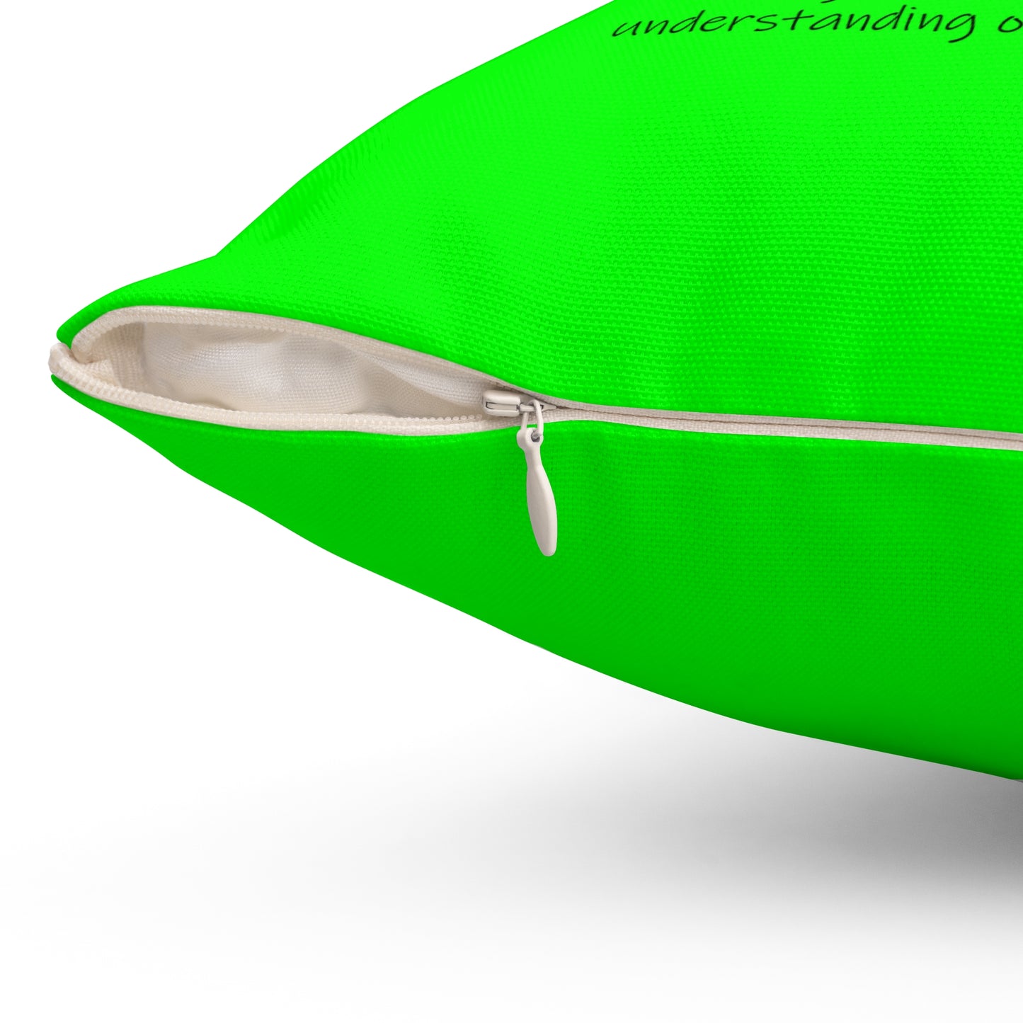 PILLOW - Rooster Ruse-Lime Green Square Pillow