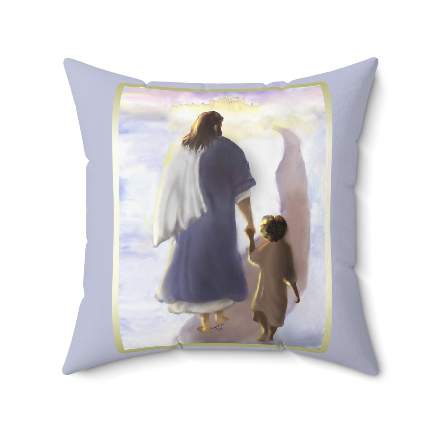 Novadine's Birthday Faux Suede Square Pillow