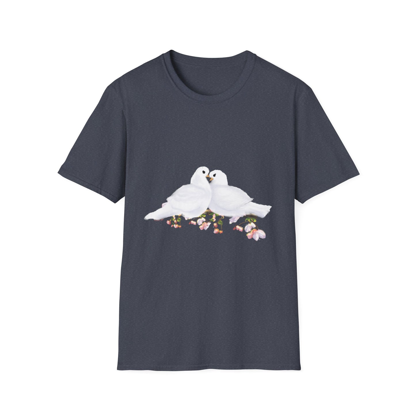 Pure Peace - Softstyle Tee, Bird Lover Gift, Couples Matching Shirt, Spring Fashion Top, Casual Wear