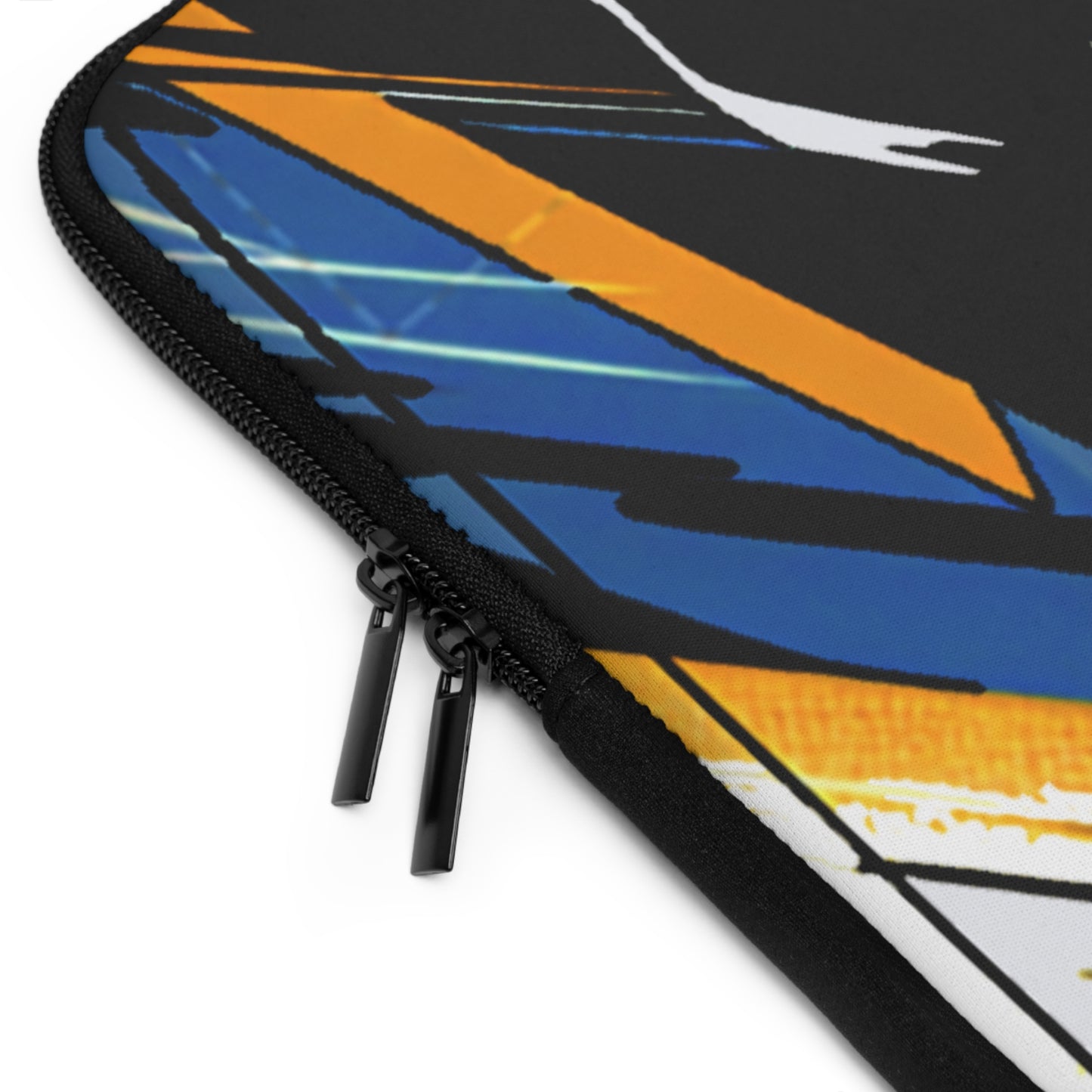 Bold Laptop Sleeve, Personalized Computer Case, Art Print Sleeve, Protective Tech Accessory, Gift for Students, Office Use