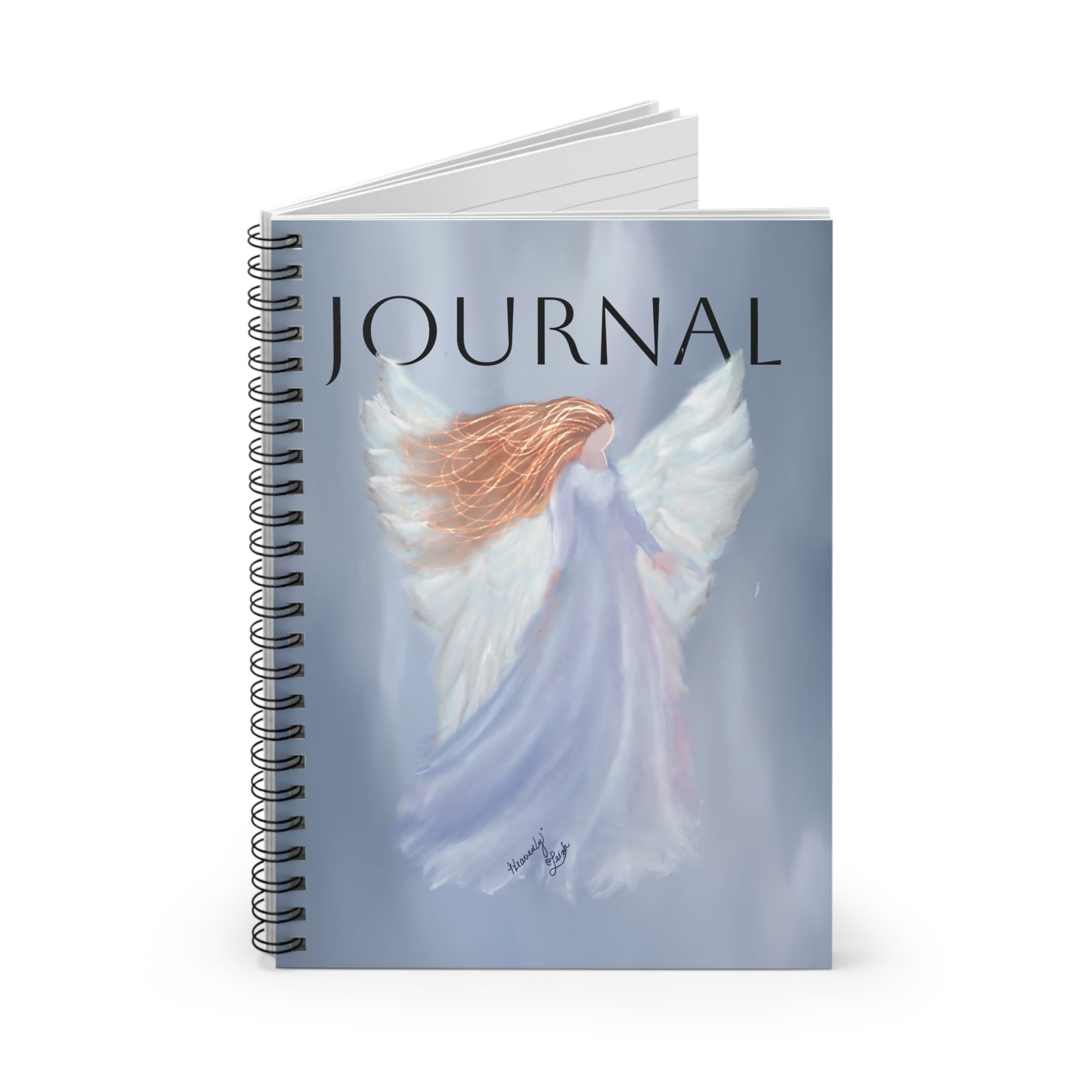 Heavenly Spiral Notebook - Inspirational Journal for Writing & Creativity