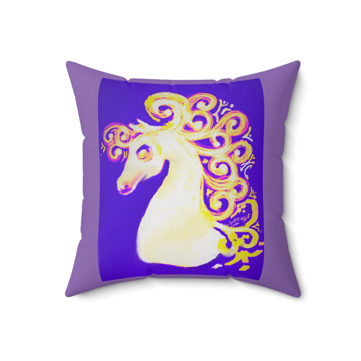 Spun Polyester Square Pillow