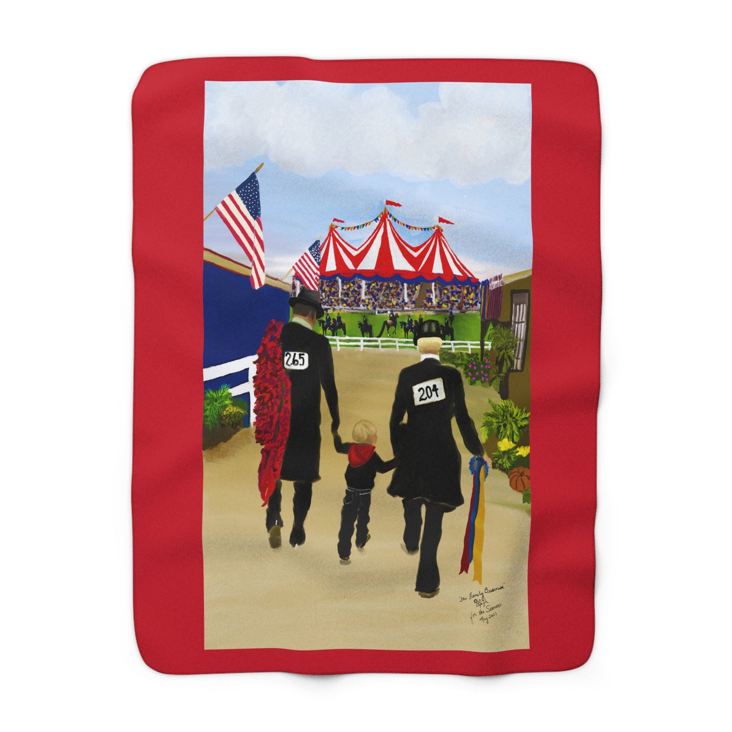 The Family Business - Sherpa Fleece Blanket