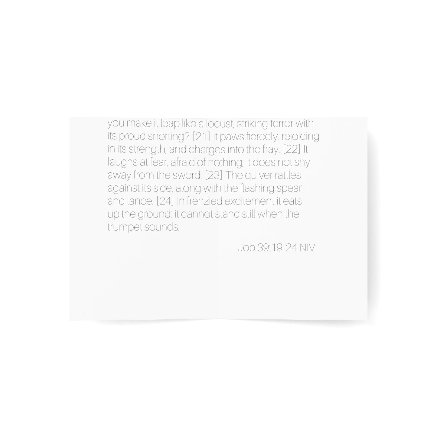 Greeting Cards (1, 10, 30, and 50pcs)
