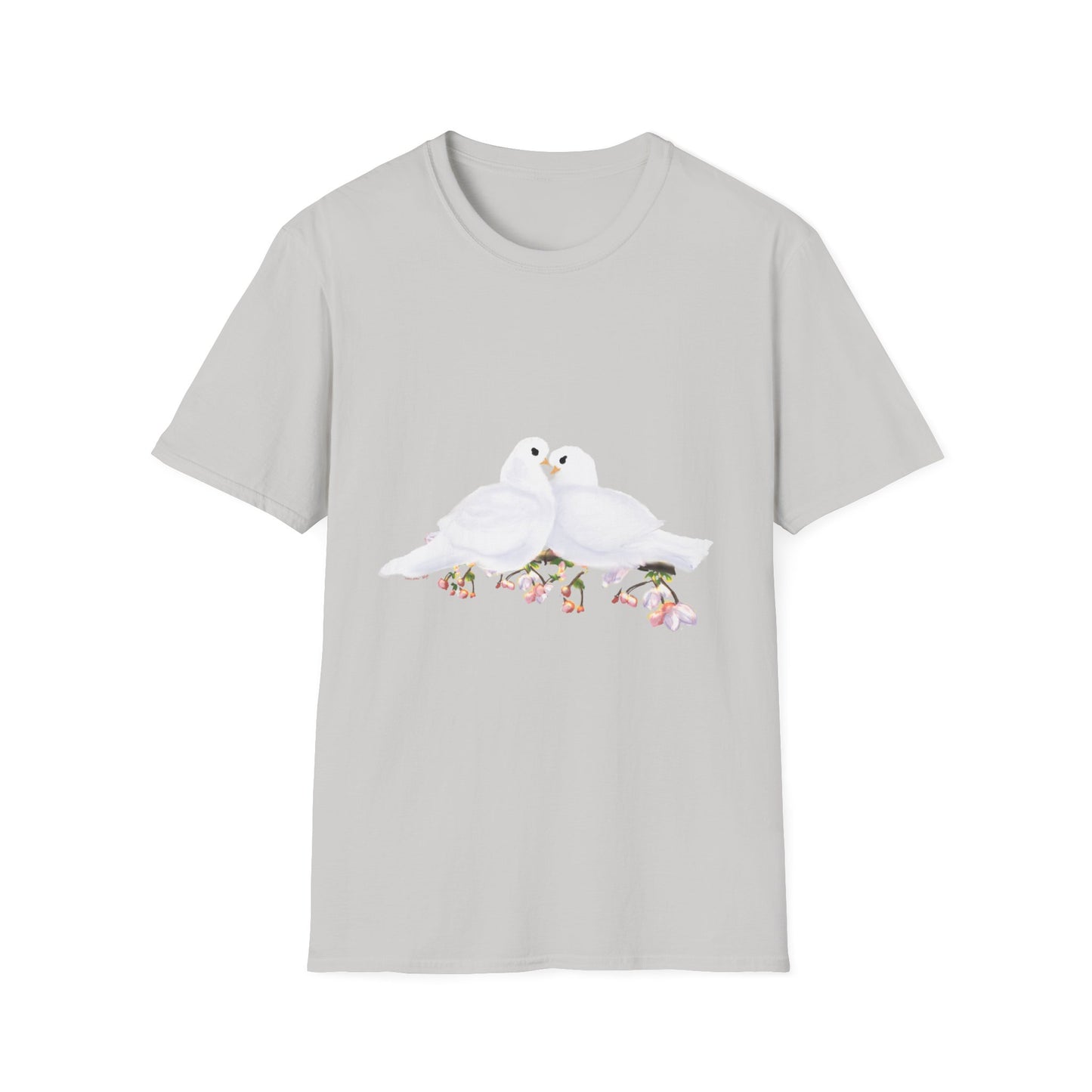 Pure Peace - Softstyle Tee, Bird Lover Gift, Couples Matching Shirt, Spring Fashion Top, Casual Wear