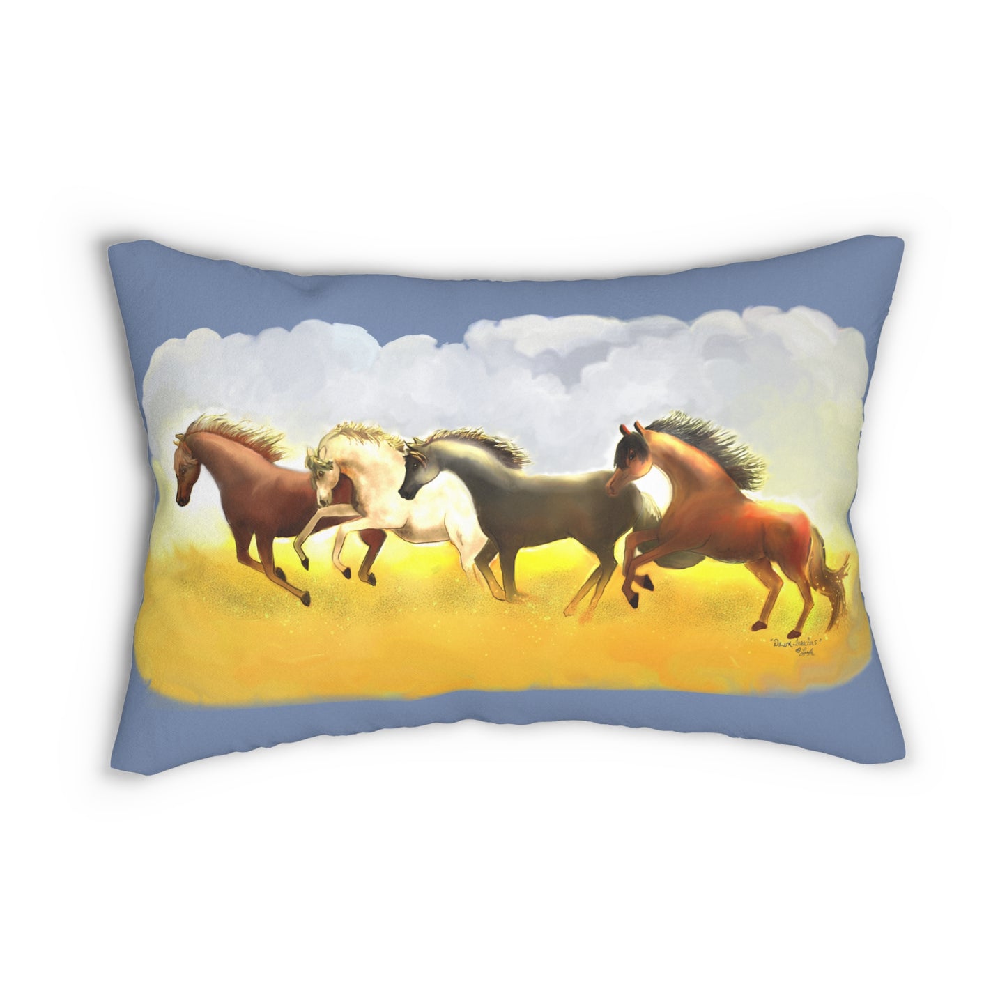 Dawn Treaders Lumbar Pillow