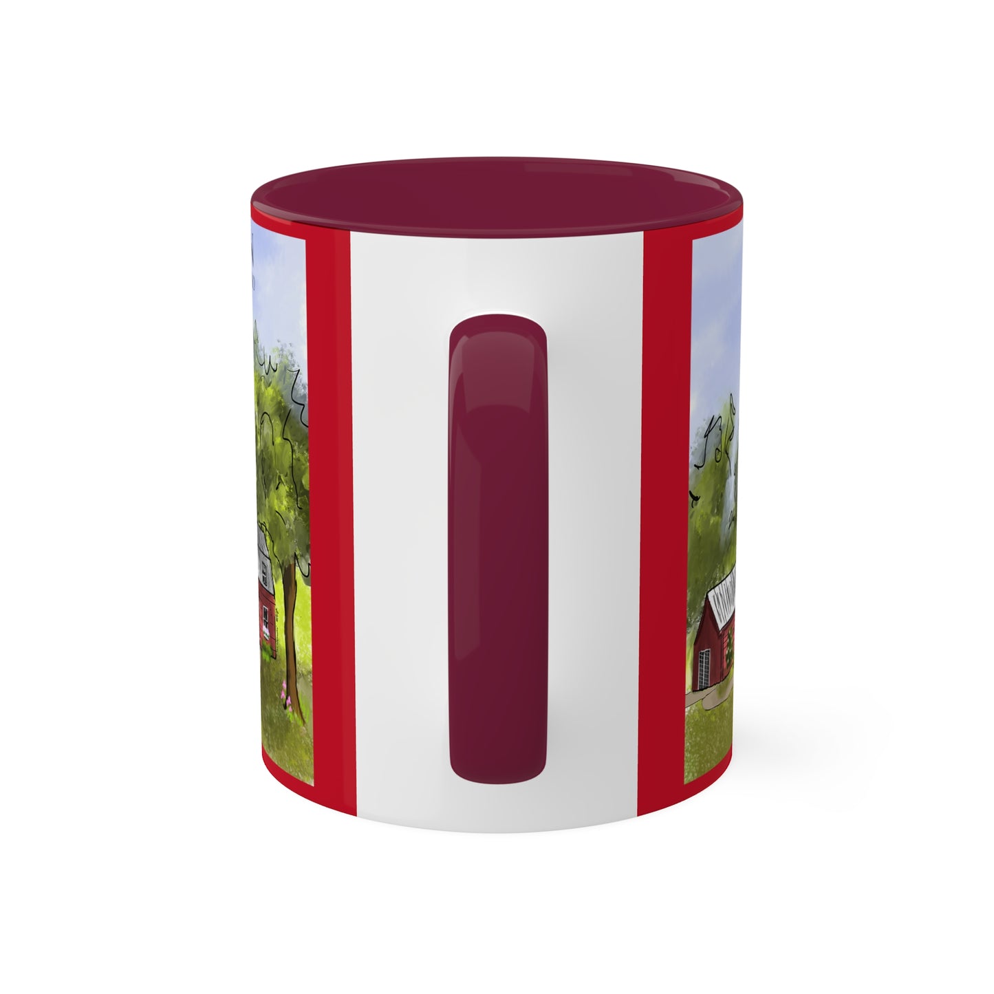 Hanson House Colorful Mugs, 11oz
