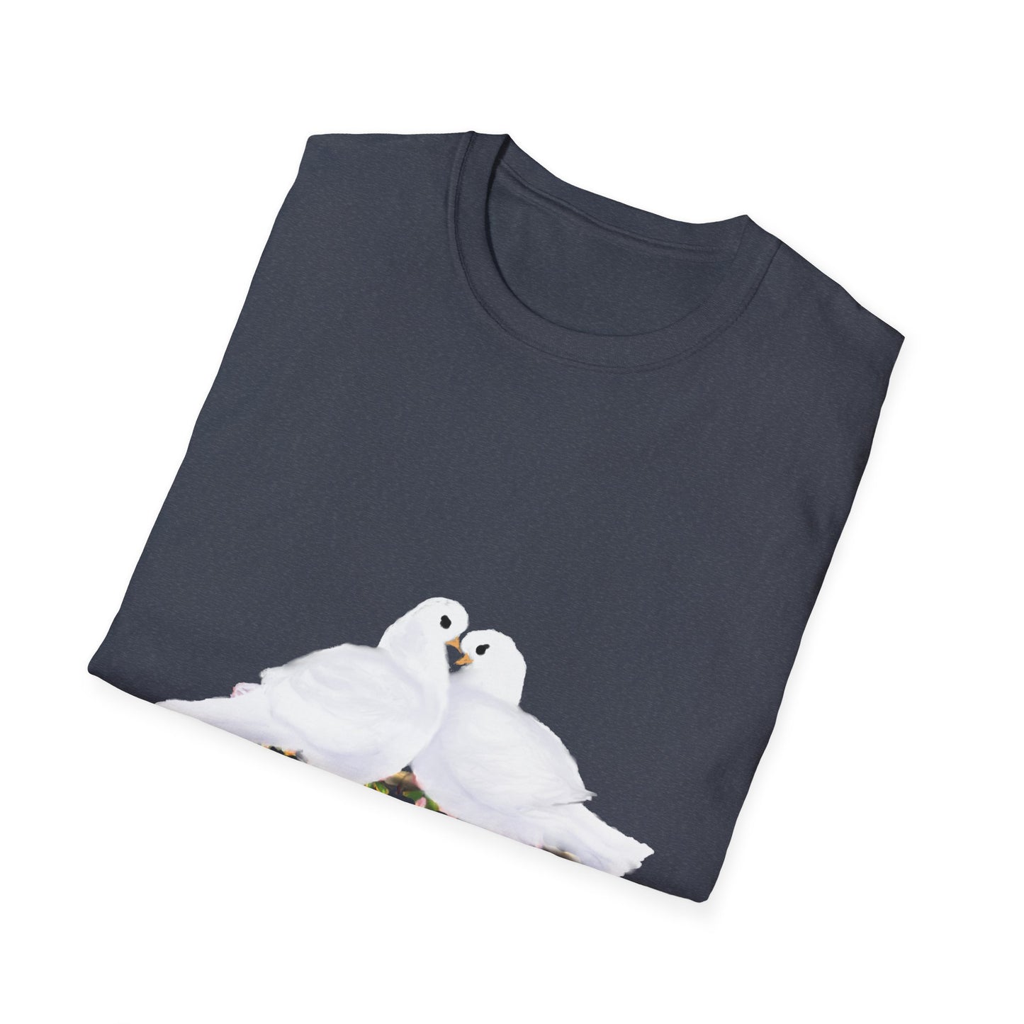 Pure Peace - Softstyle Tee, Bird Lover Gift, Couples Matching Shirt, Spring Fashion Top, Casual Wear