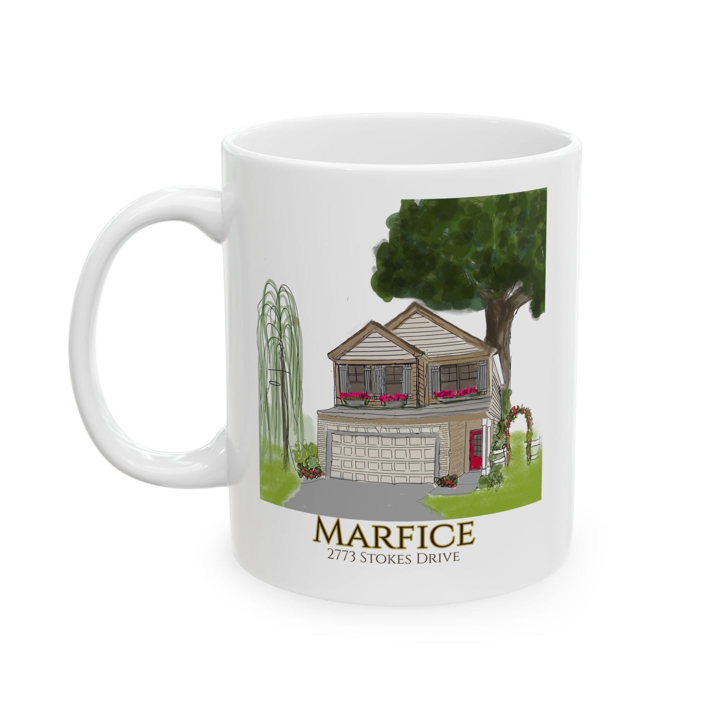 Marfice Home Ceramic Mug, (11oz, 15oz)