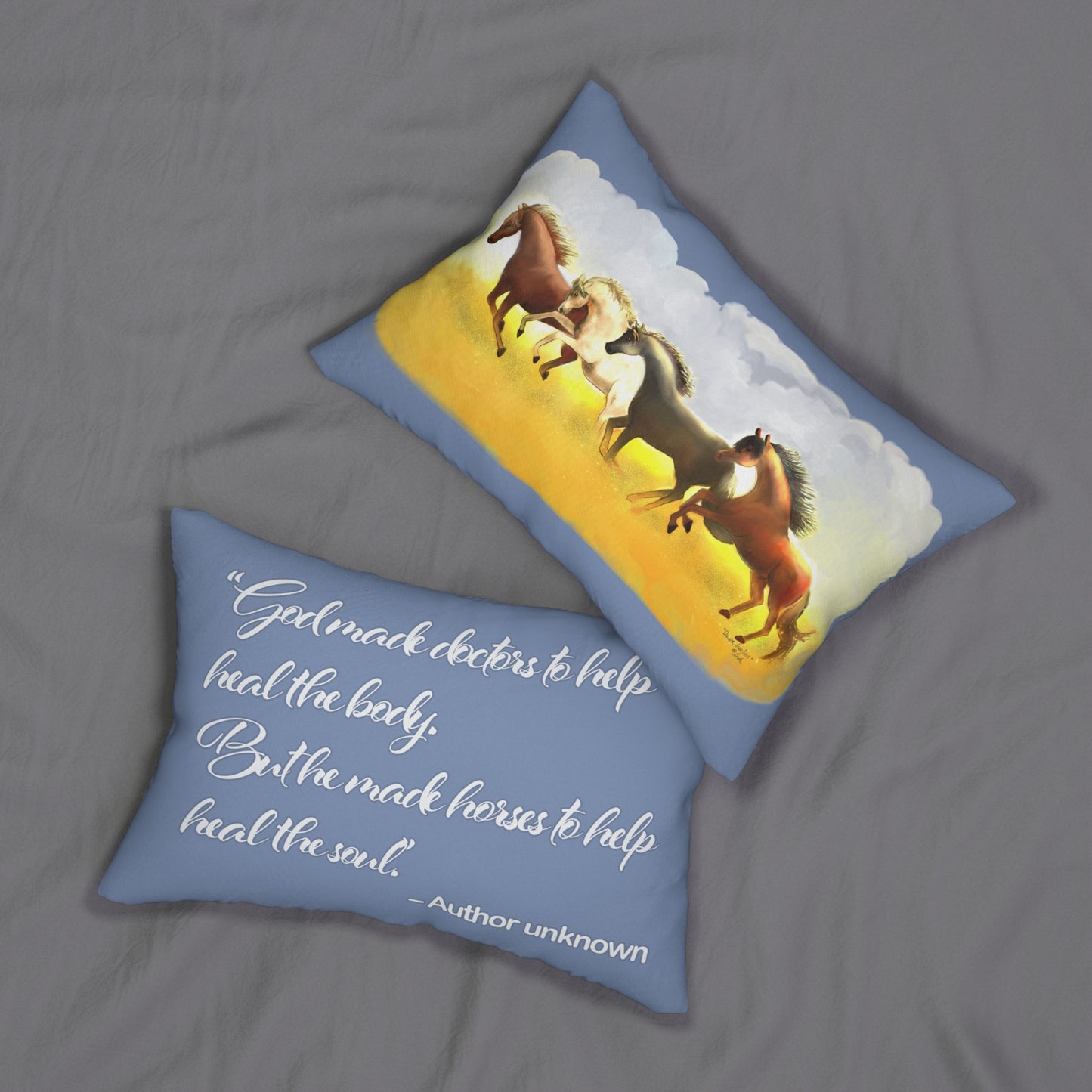 Dawn Treaders Lumbar Pillow