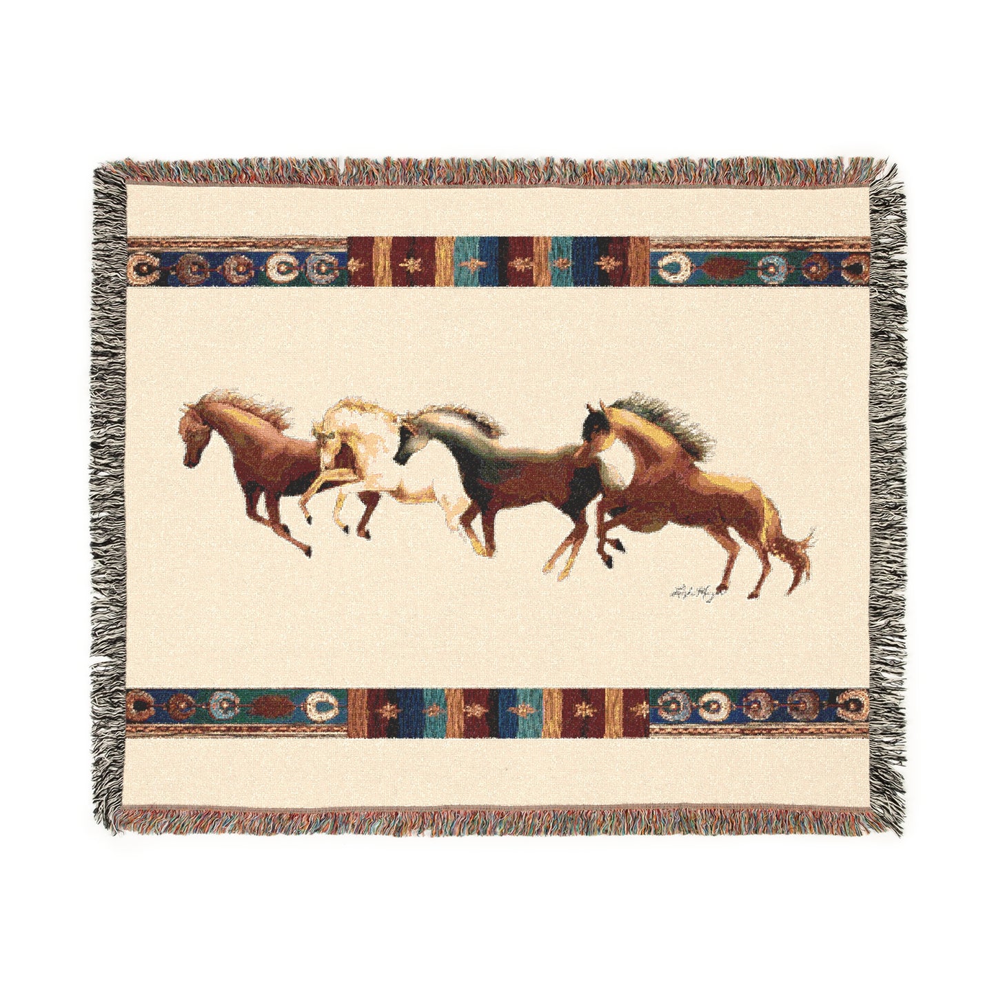 Dawn Treaders Woven Blanket