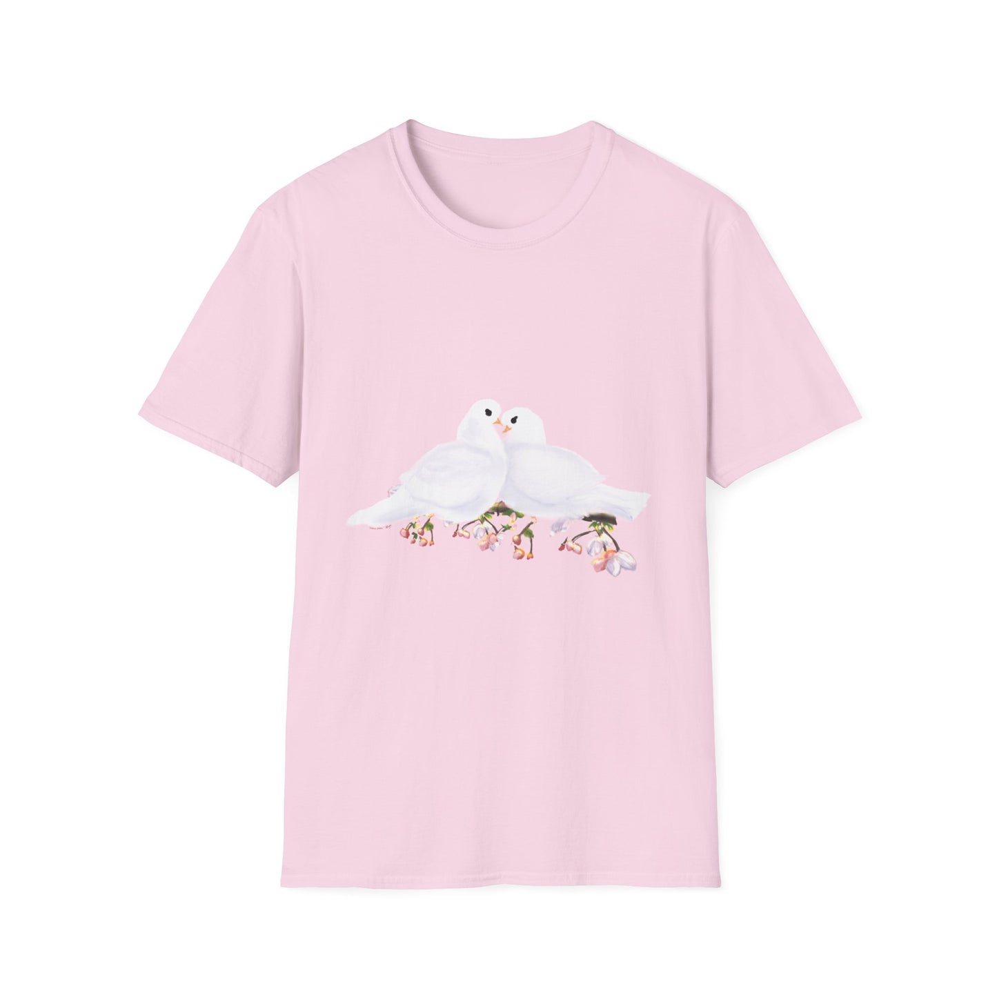 Pure Peace - Softstyle Tee, Bird Lover Gift, Couples Matching Shirt, Spring Fashion Top, Casual Wear