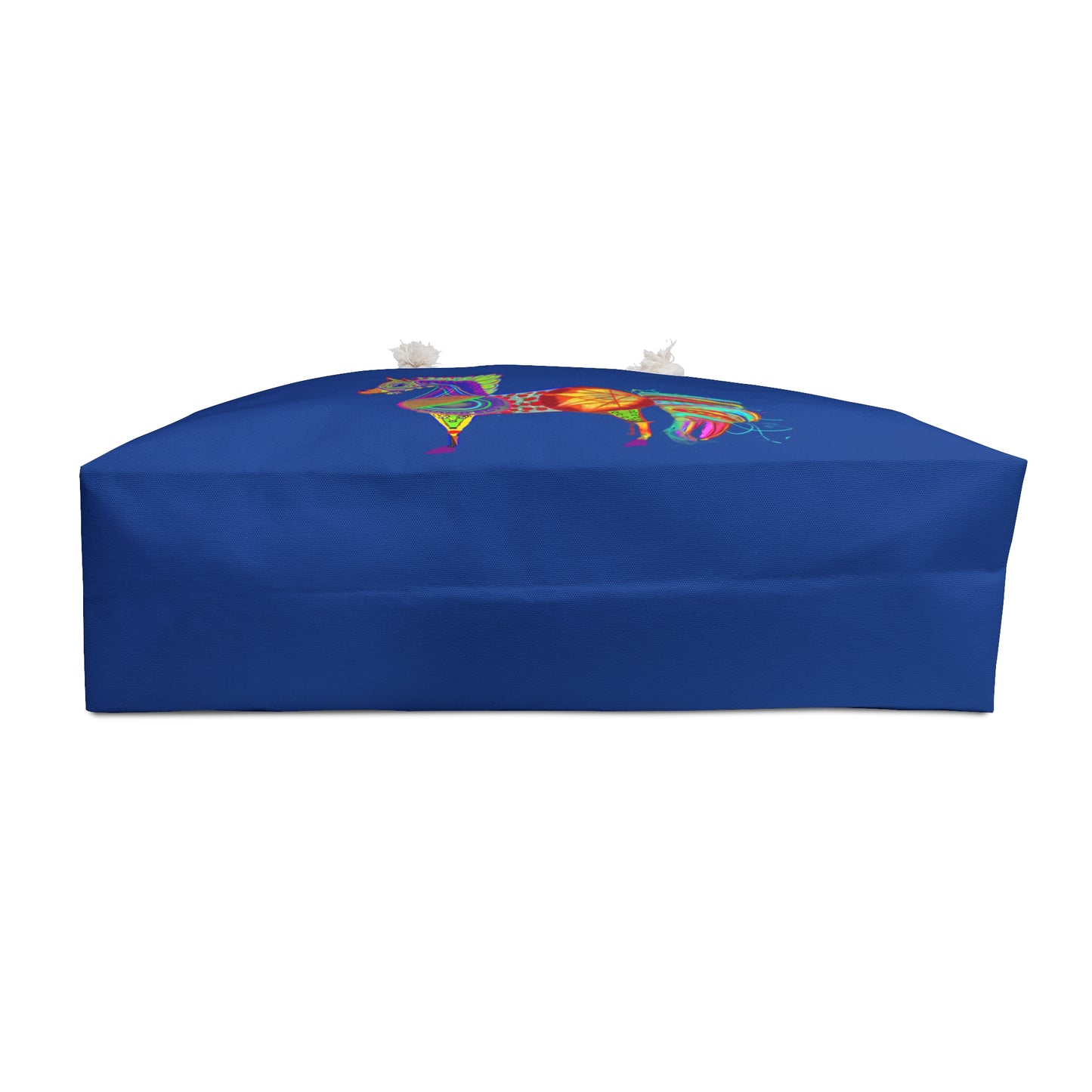Rainbow Horse in Royal Blue Weekender Bag