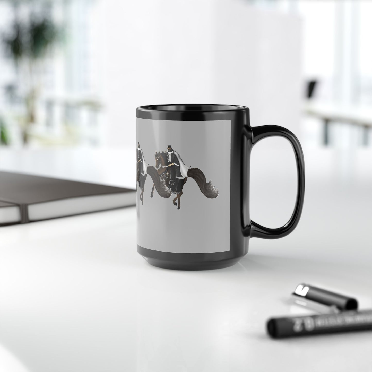 Her Majesty's Horse - Gray Mug (11oz, 15oz)