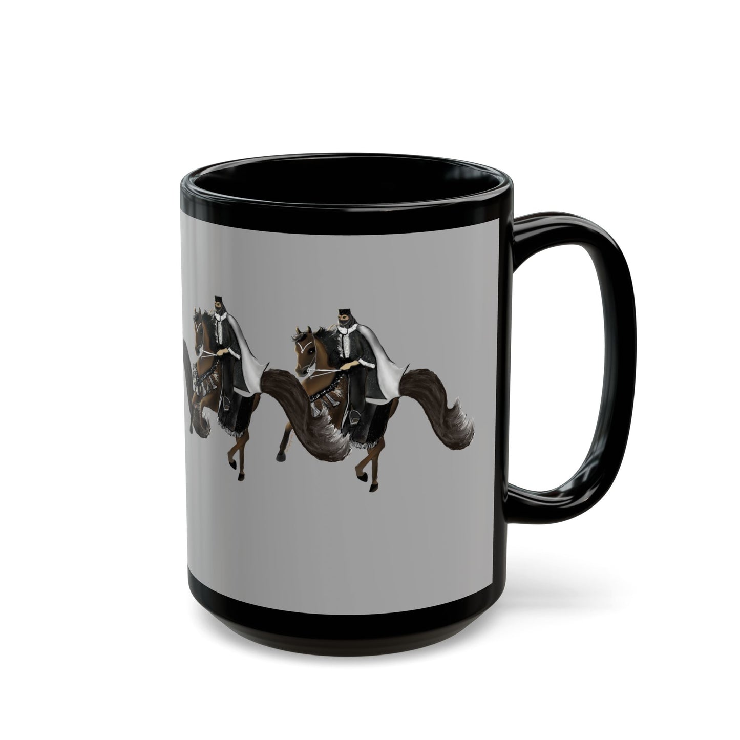 Her Majesty's Horse - Gray Mug (11oz, 15oz)