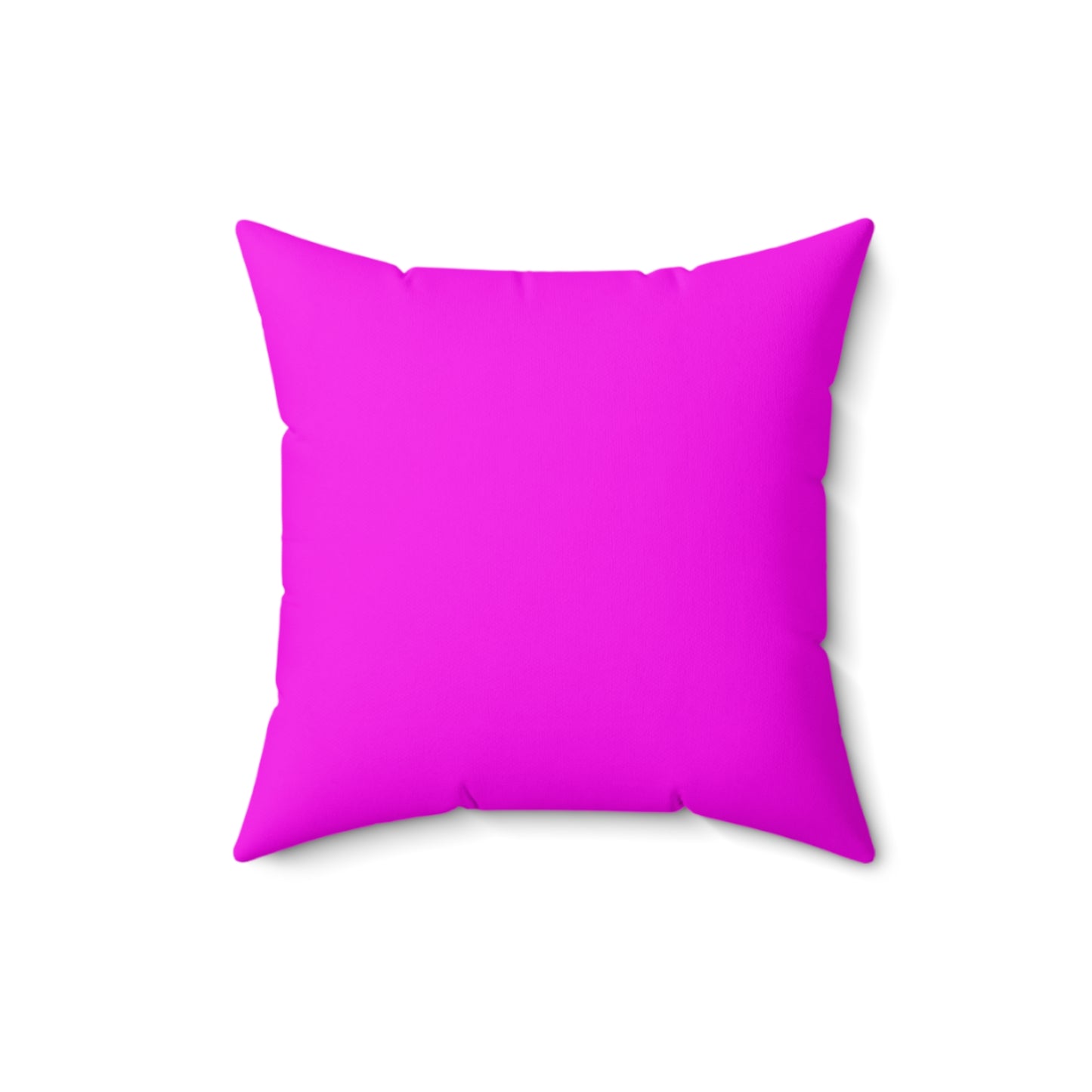 Pillow - Fanciful Horse - Hot Pink Spun Polyester Square Pillow
