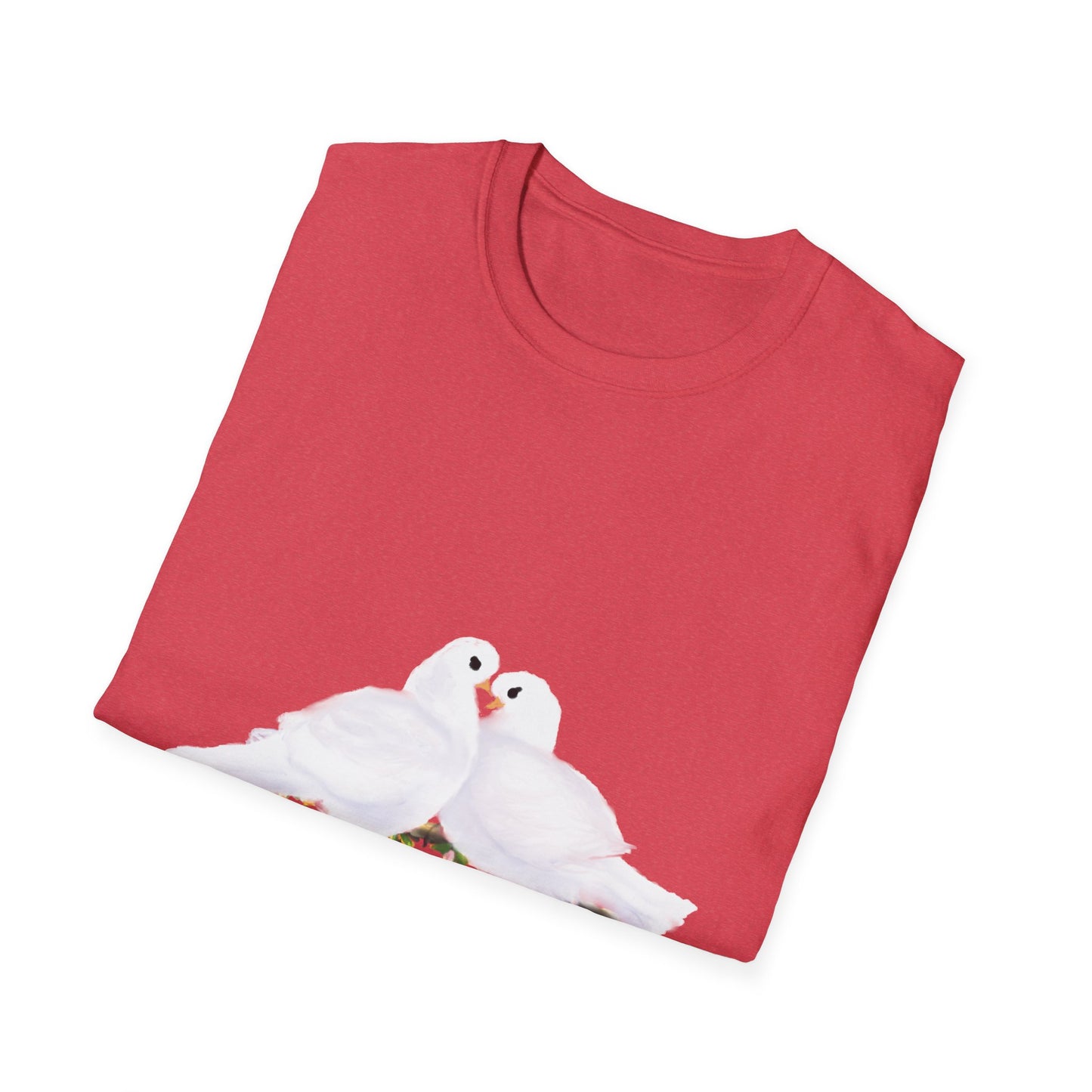 Pure Peace - Softstyle Tee, Bird Lover Gift, Couples Matching Shirt, Spring Fashion Top, Casual Wear
