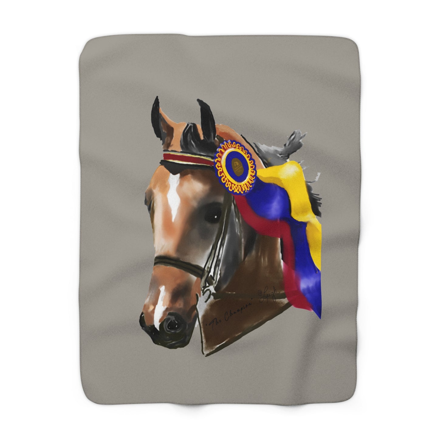 The Champion - Sherpa Fleece Blanket