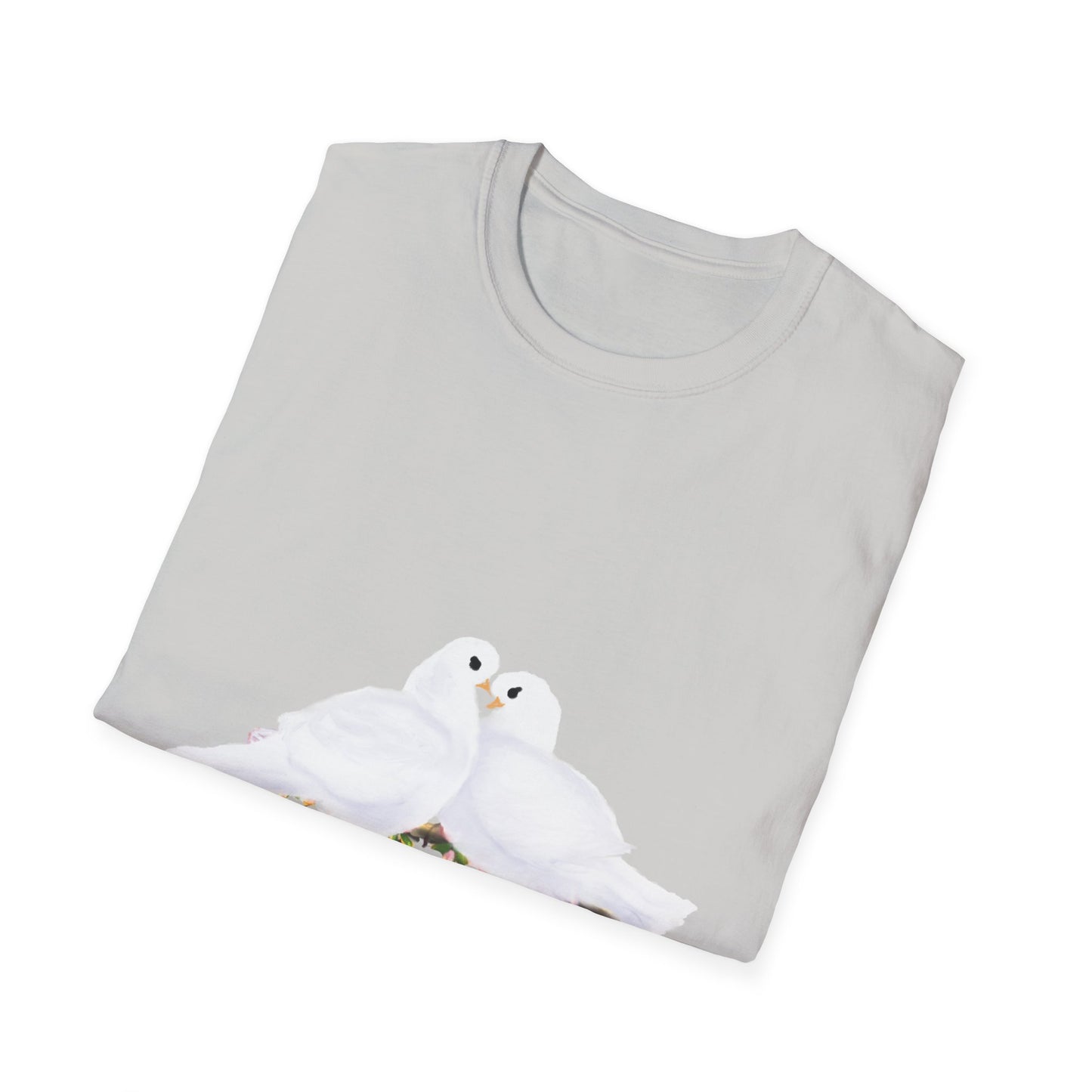 Pure Peace - Softstyle Tee, Bird Lover Gift, Couples Matching Shirt, Spring Fashion Top, Casual Wear
