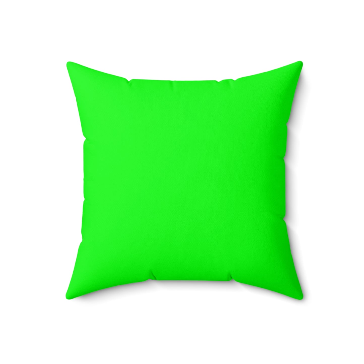 PILLOW - Rooster Ruse-Lime Green Square Pillow