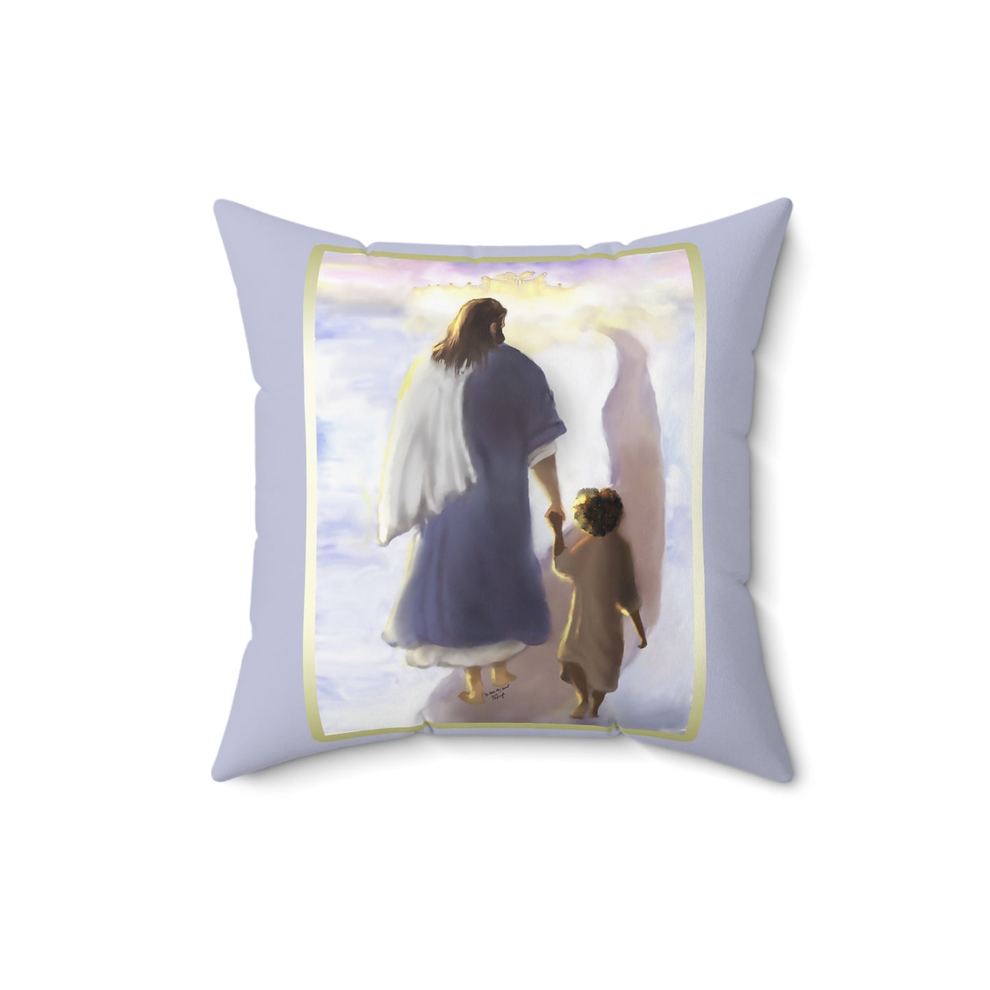 Novadine's Birthday Faux Suede Square Pillow