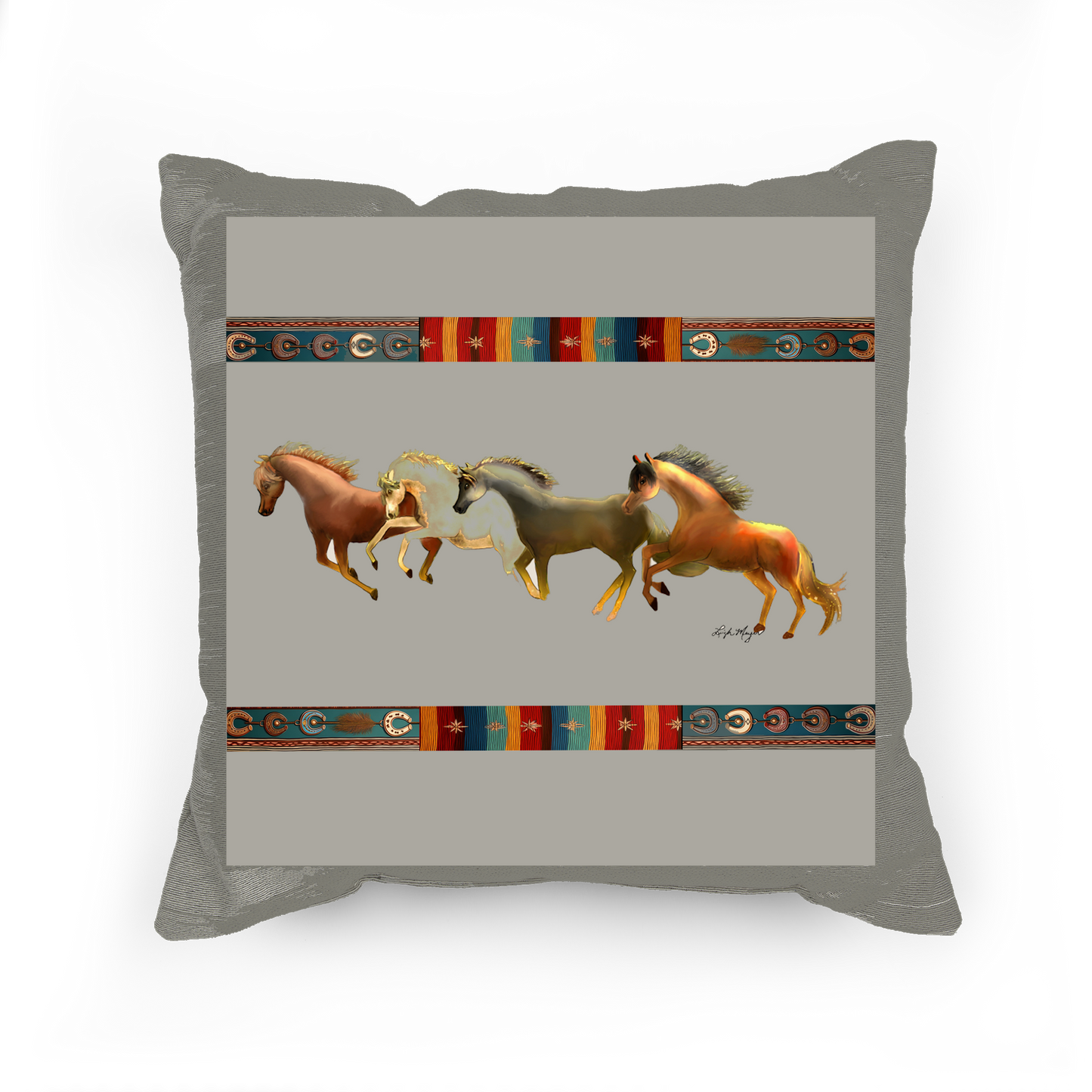 Dawn Treaders Southwestern Woven Pillow