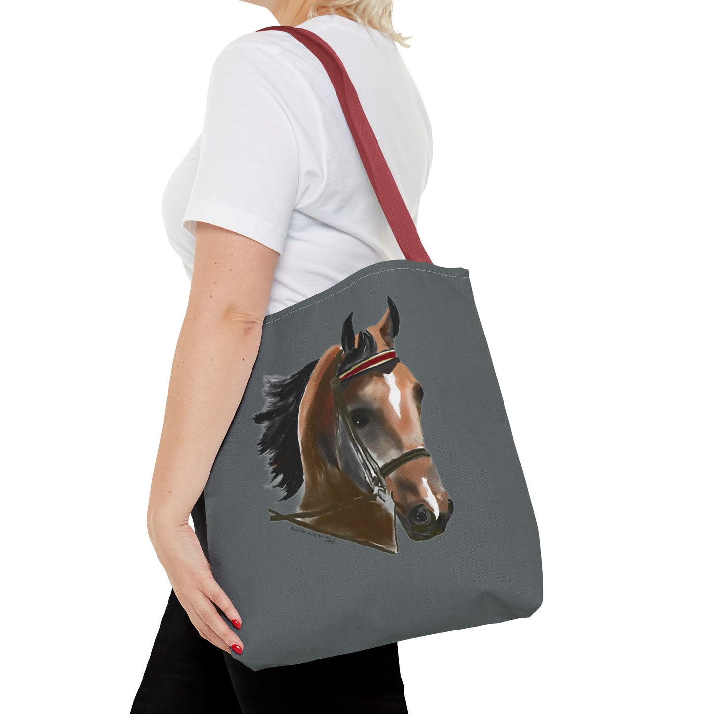 Blue Chip Socks Tote Bag (AOP)