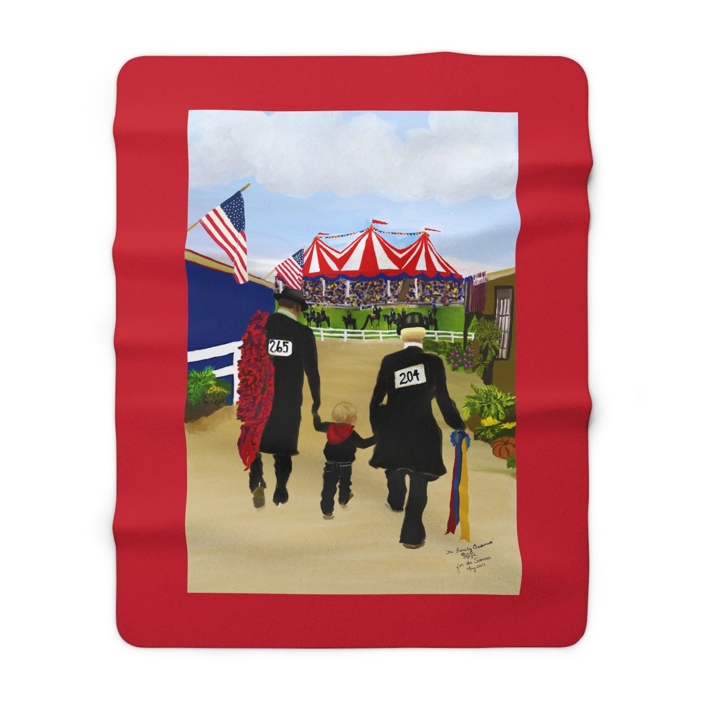 The Family Business - Sherpa Fleece Blanket
