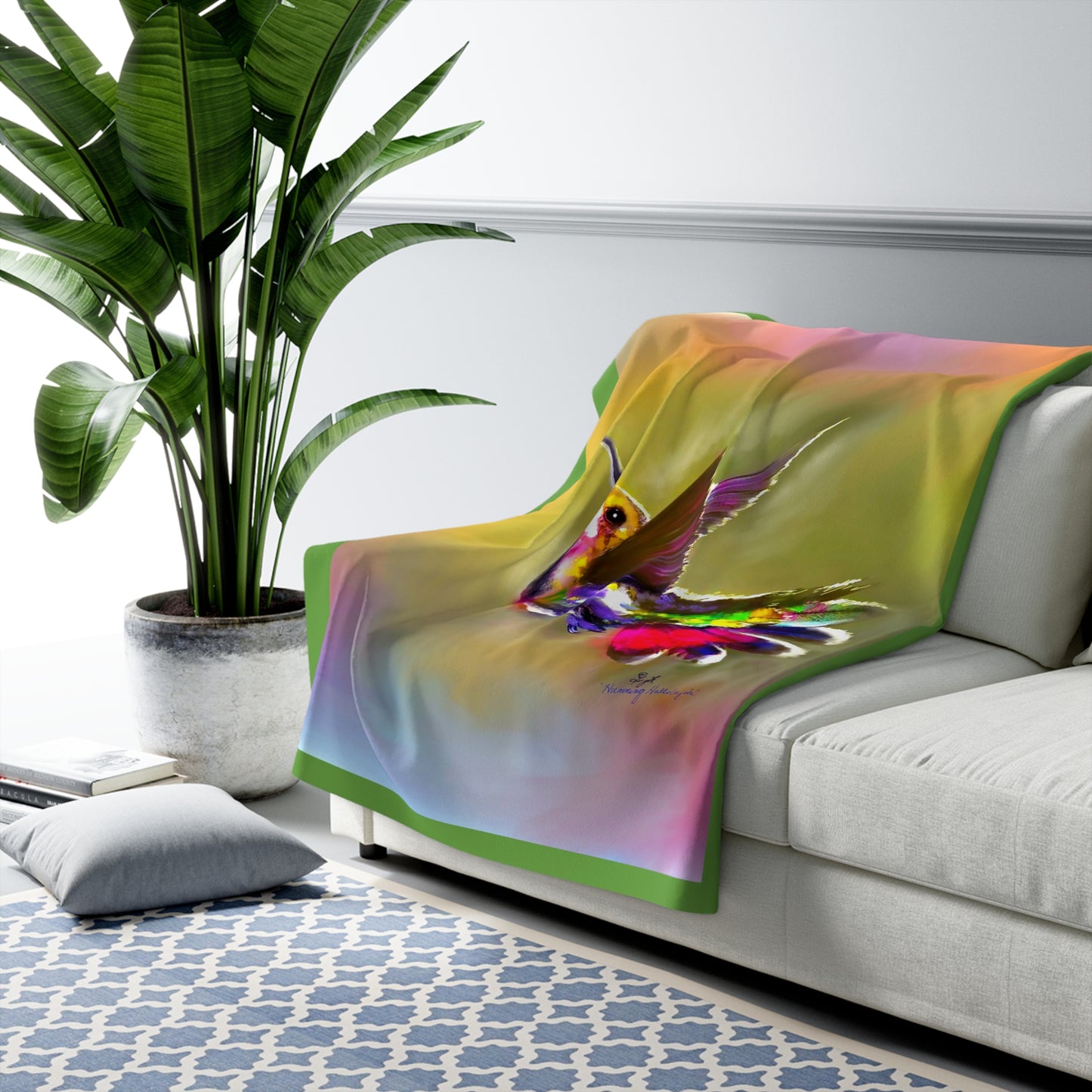 Humming Hallelujah - Sherpa Fleece Blanket