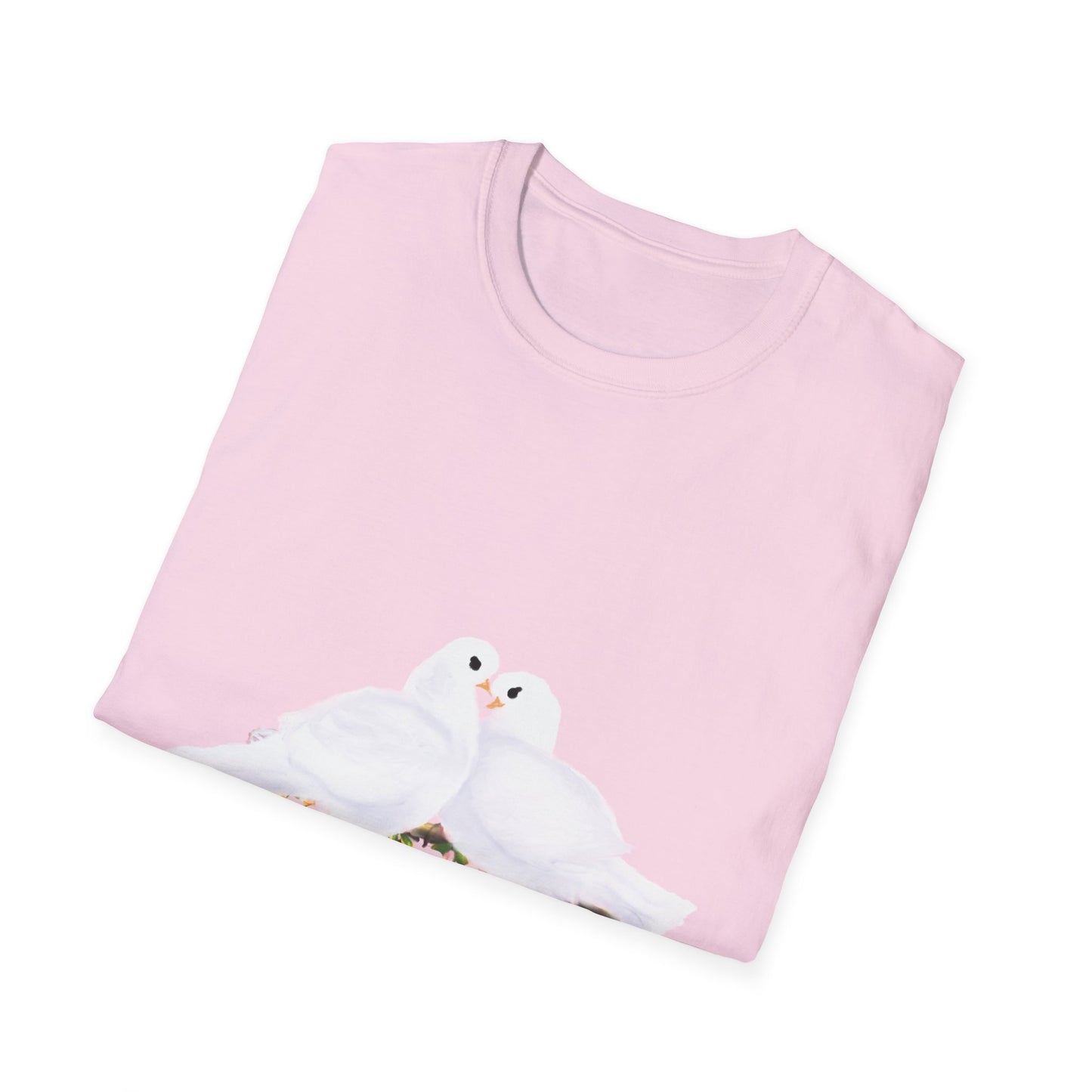 Pure Peace - Softstyle Tee, Bird Lover Gift, Couples Matching Shirt, Spring Fashion Top, Casual Wear