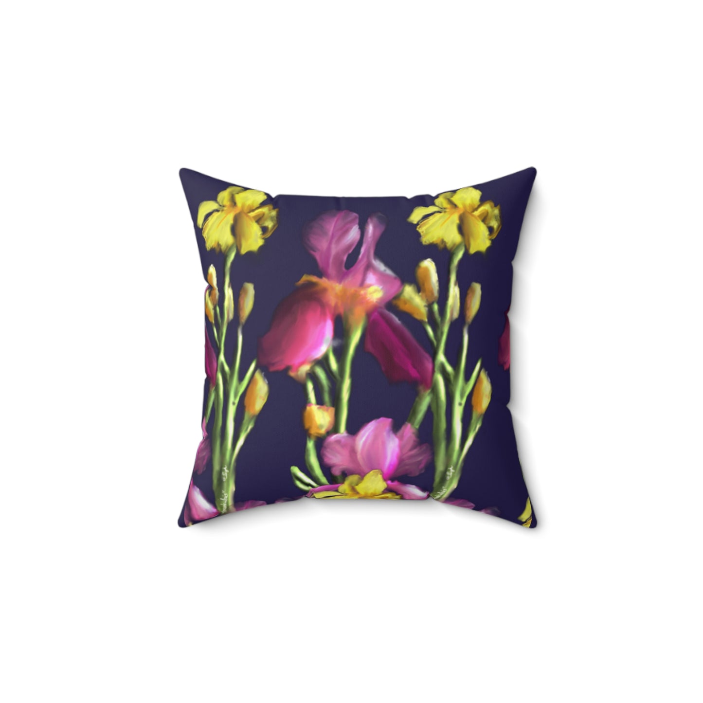 Spun Polyester Square Pillow