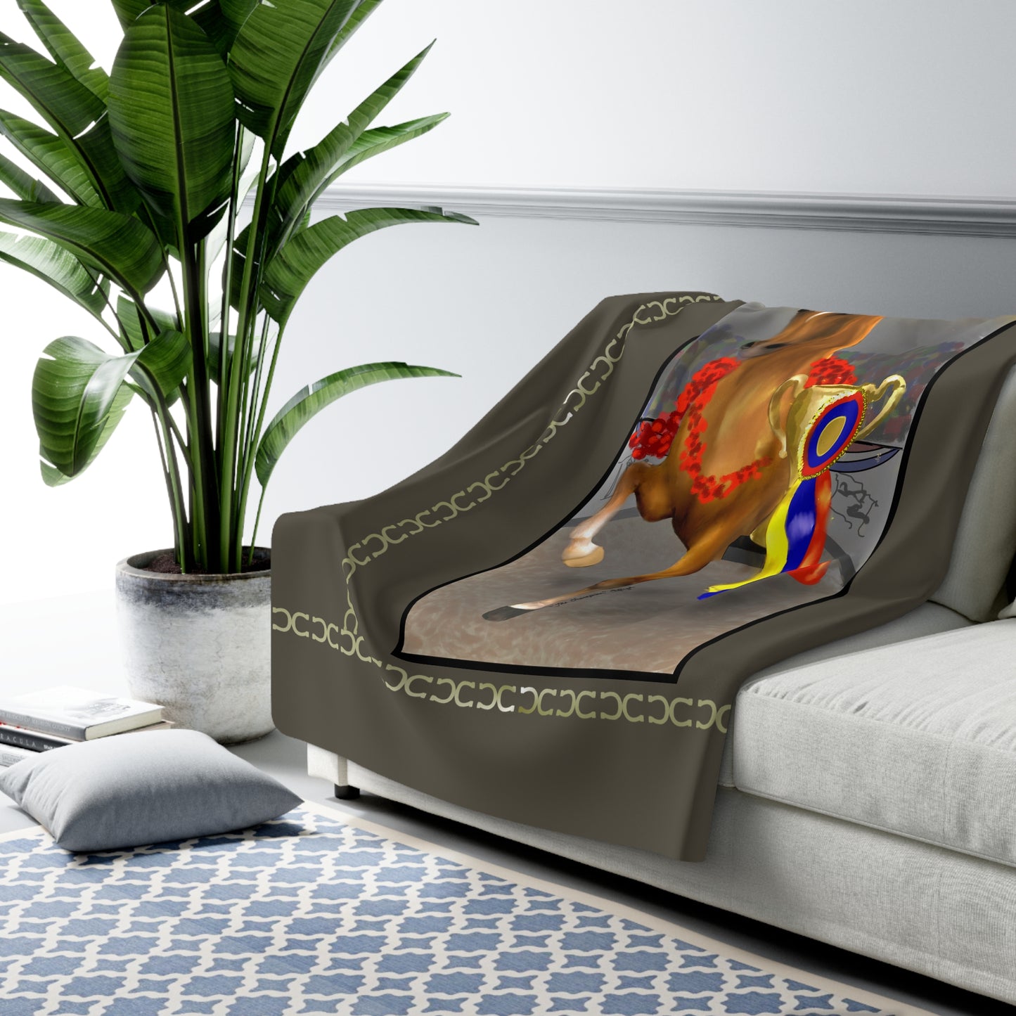 The Champion - Sherpa Fleece Blanket