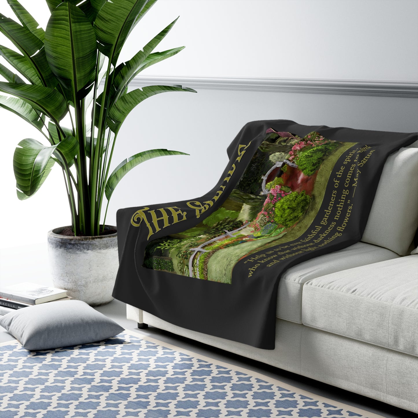 The Slades Sherpa Fleece Blanket