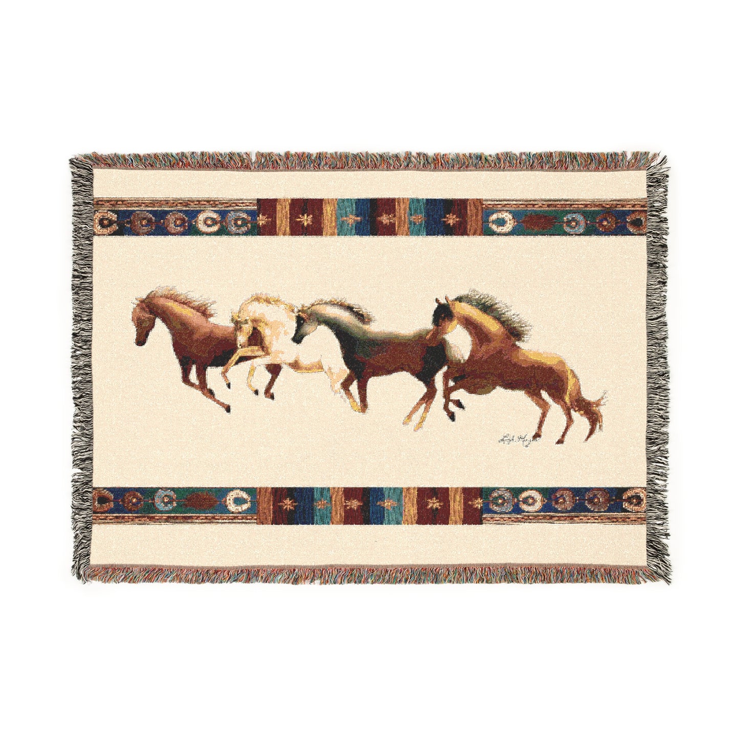 Dawn Treaders Woven Blanket