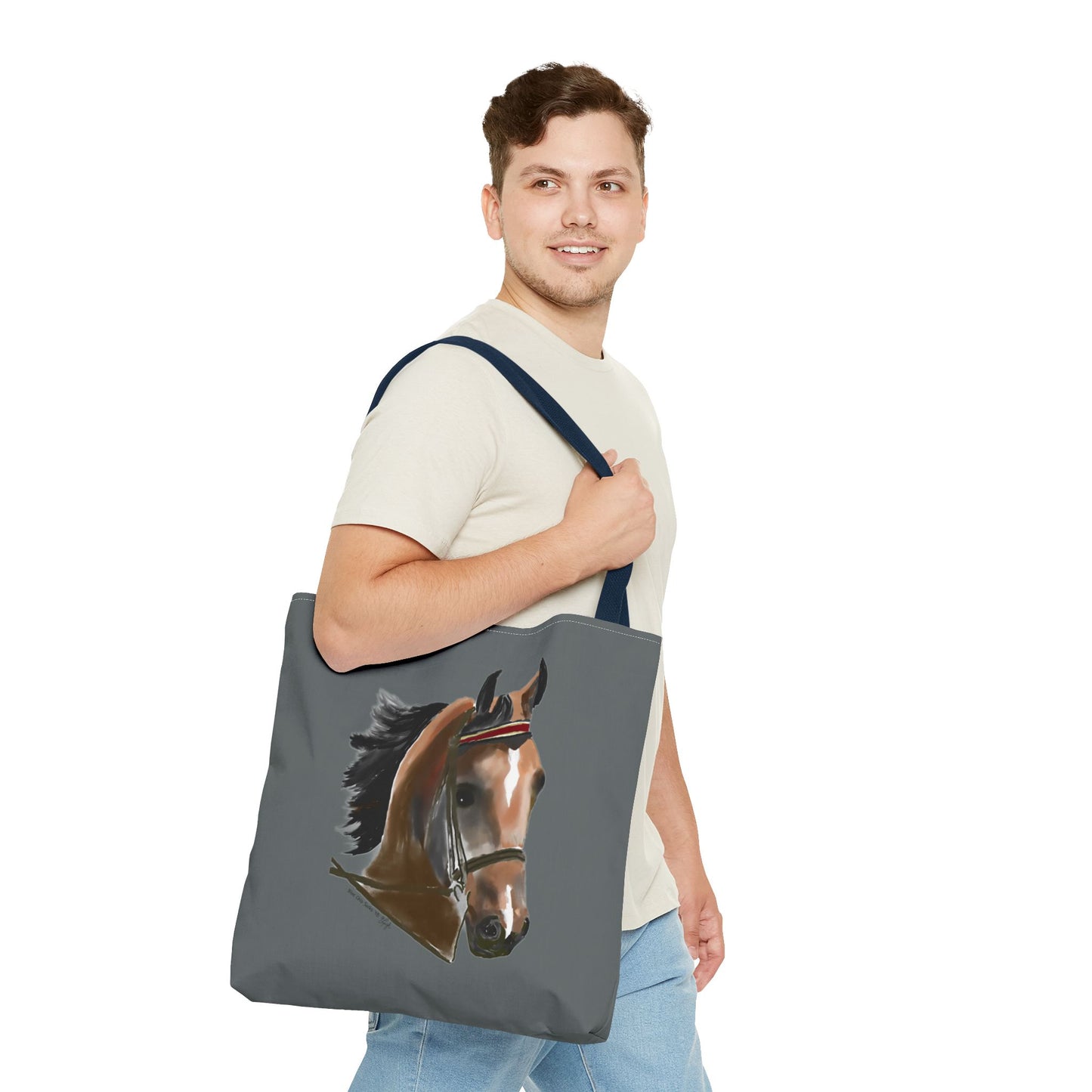 Blue Chip Socks Tote Bag (AOP)