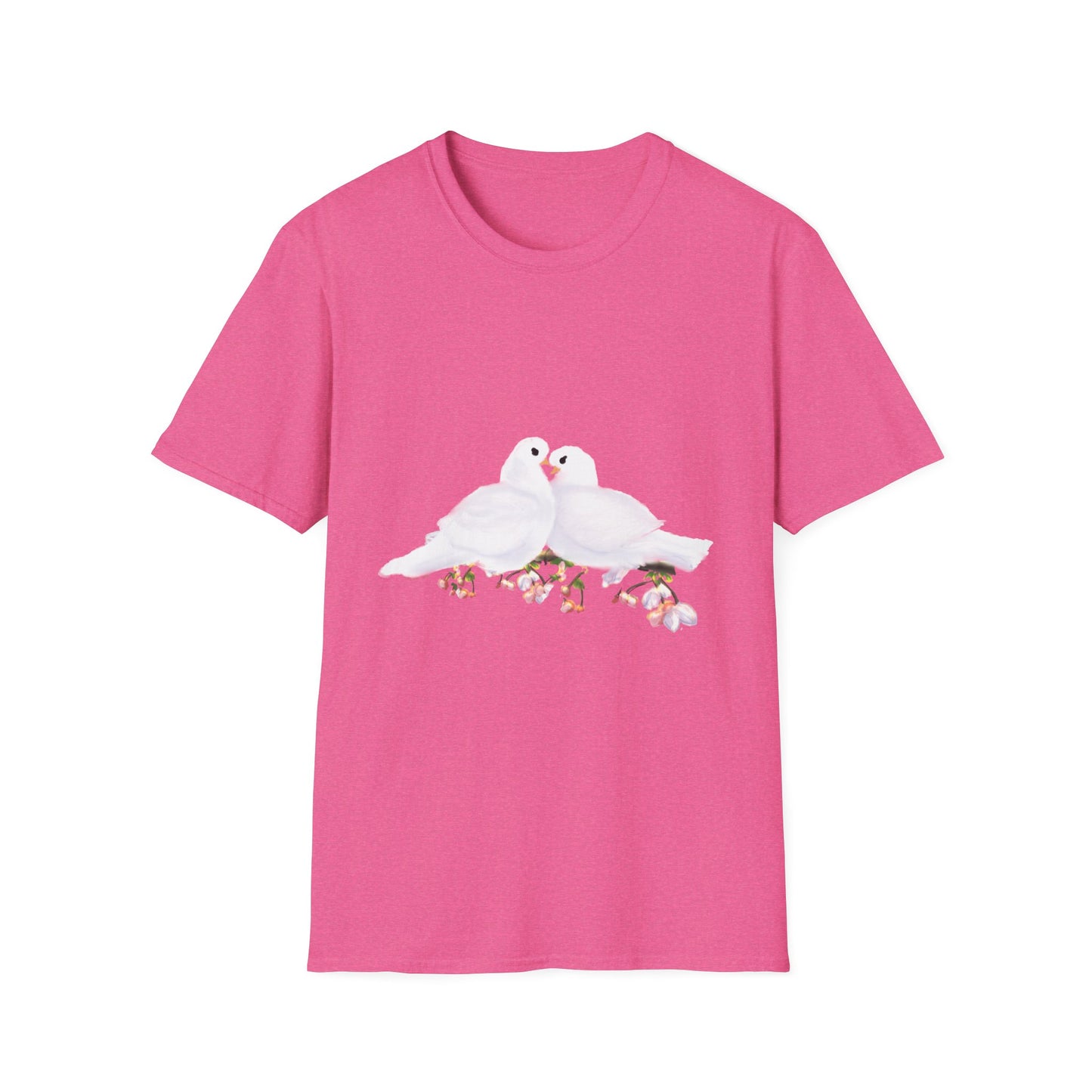 Pure Peace - Softstyle Tee, Bird Lover Gift, Couples Matching Shirt, Spring Fashion Top, Casual Wear