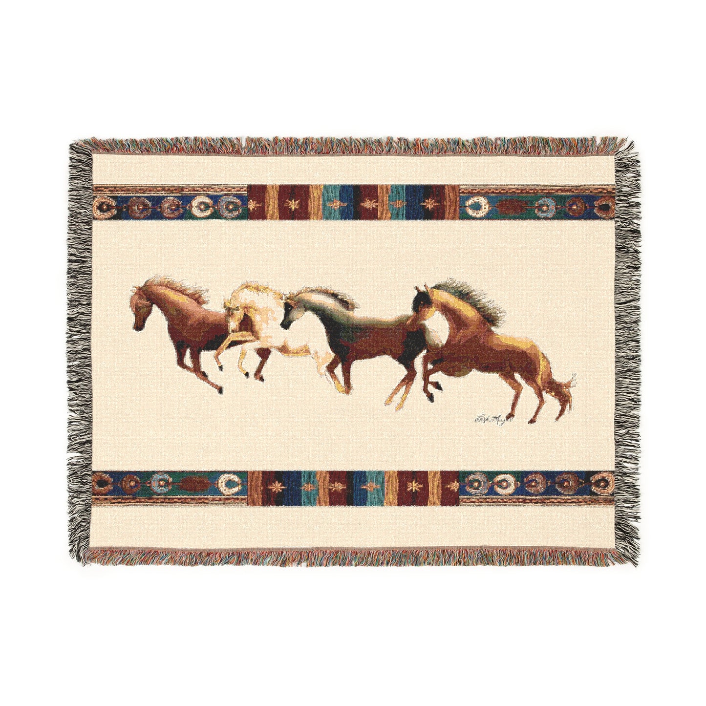 Dawn Treaders Woven Blanket