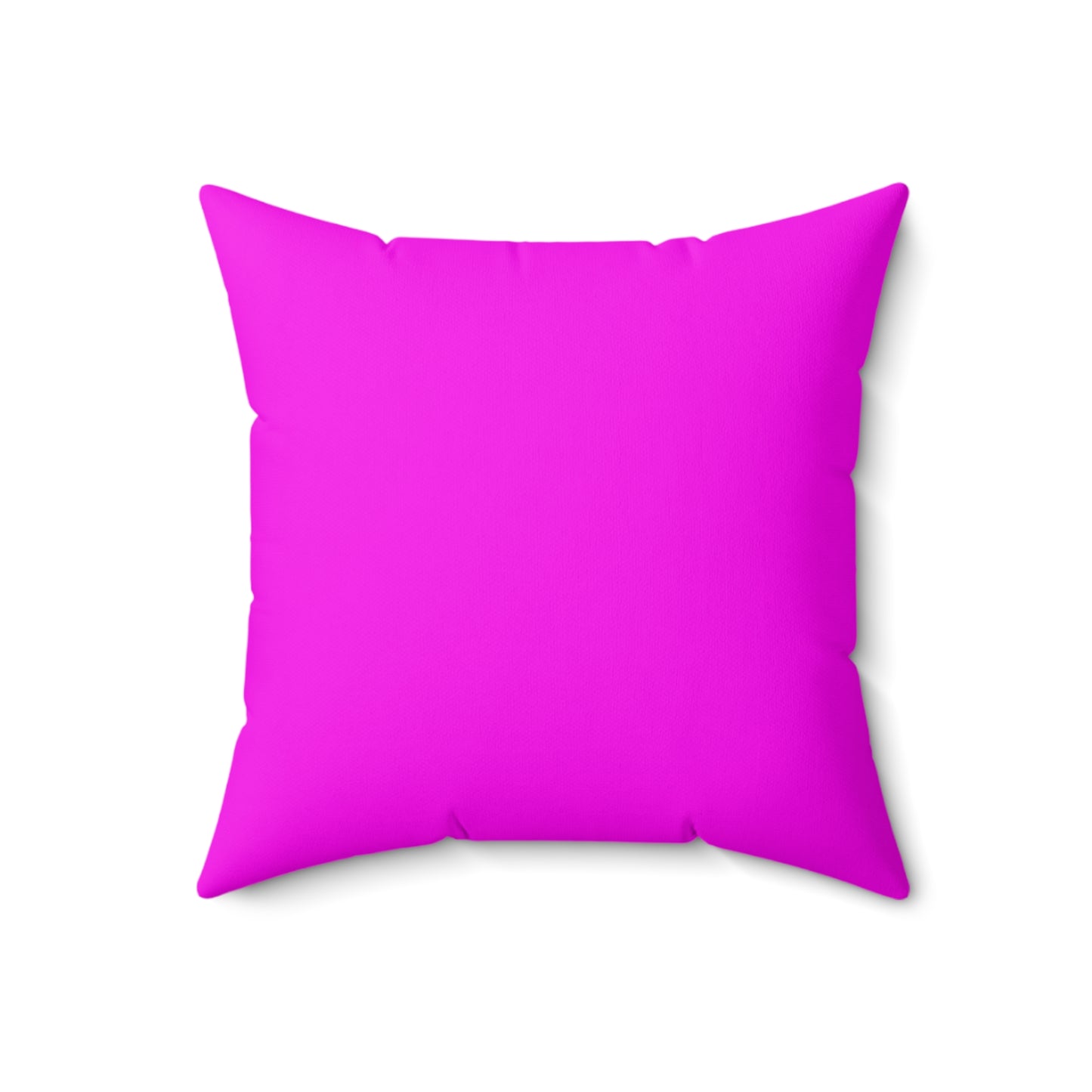 Pillow - Fanciful Horse - Hot Pink Spun Polyester Square Pillow