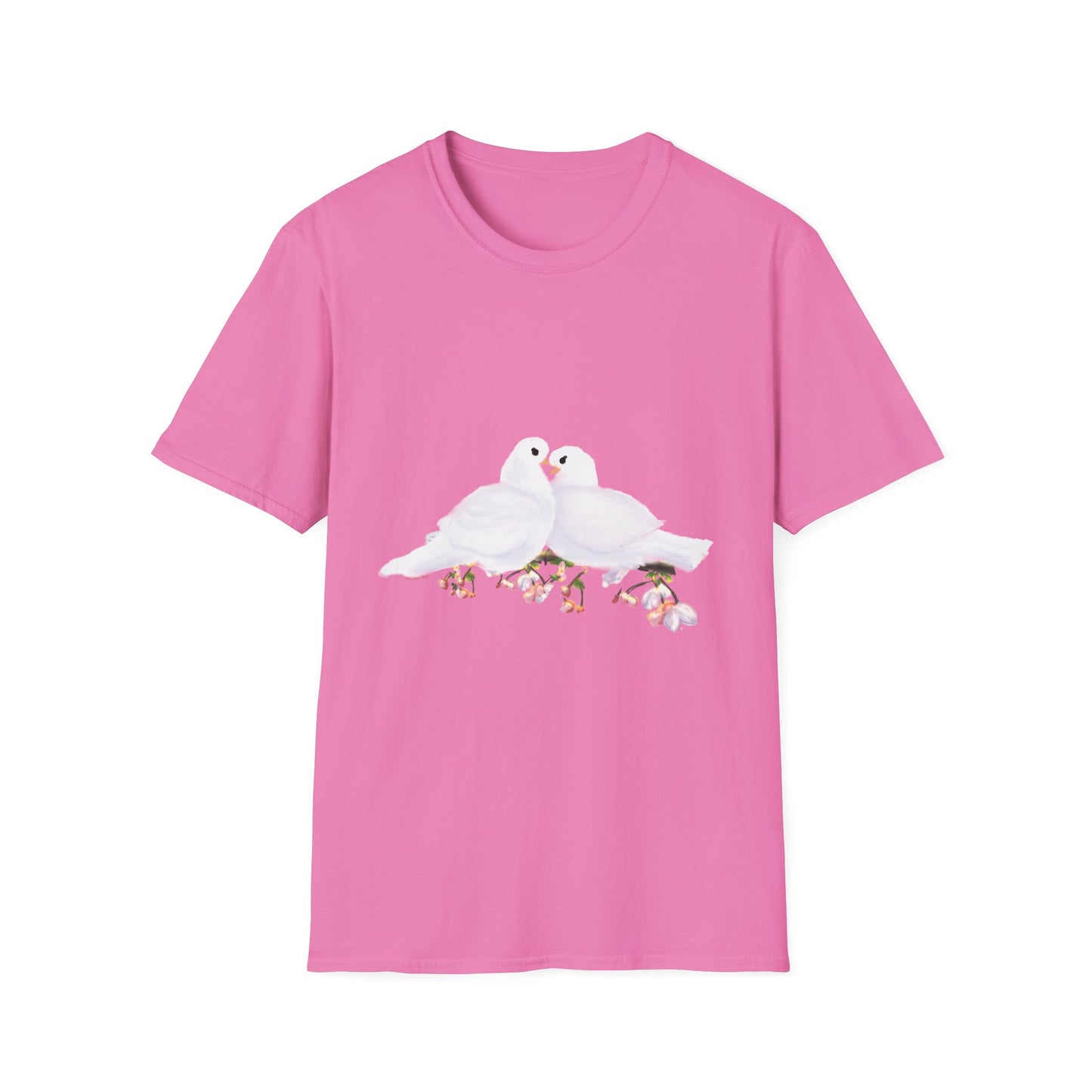 Pure Peace - Softstyle Tee, Bird Lover Gift, Couples Matching Shirt, Spring Fashion Top, Casual Wear
